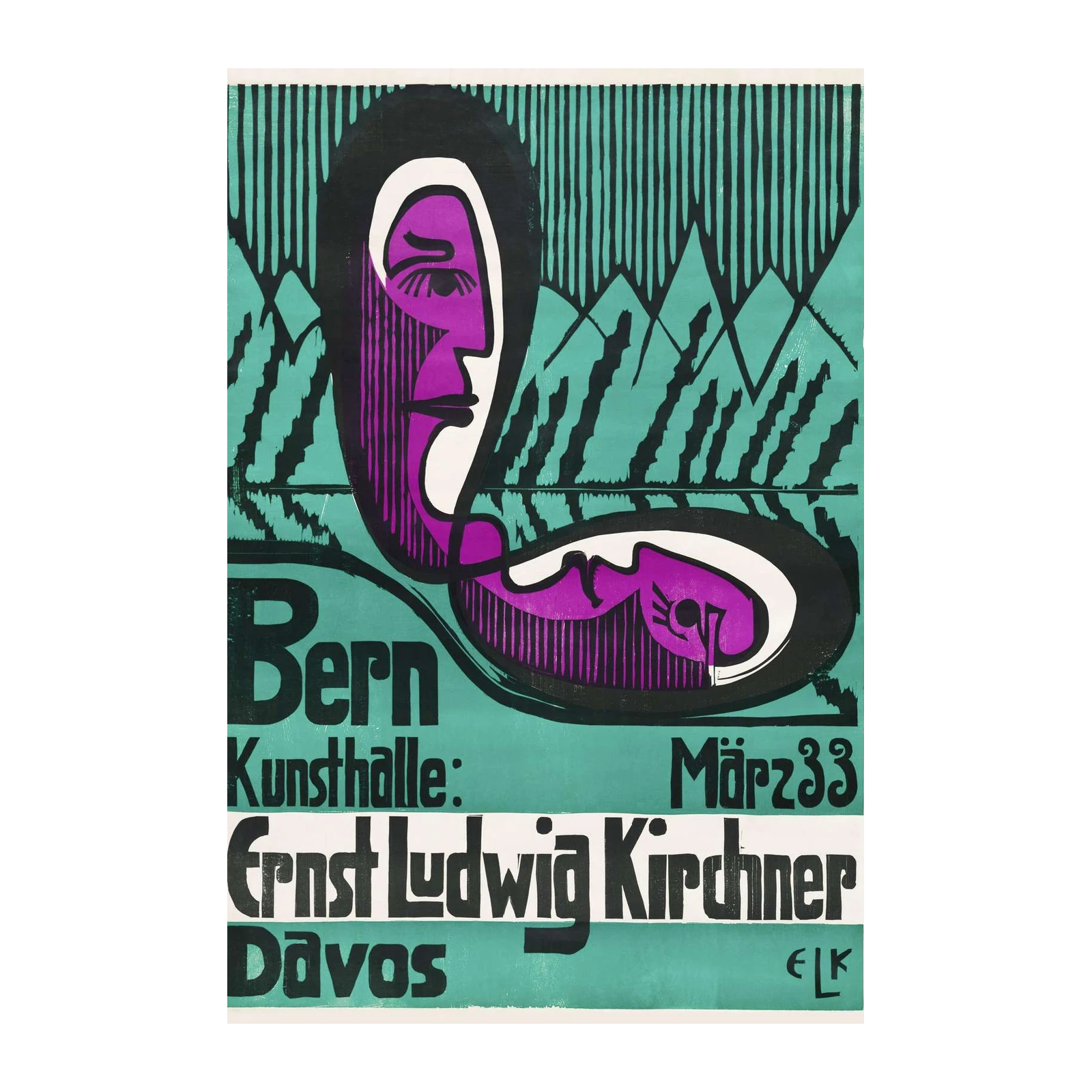 Ernst Ludwig Kirchner Portrait Wall Art