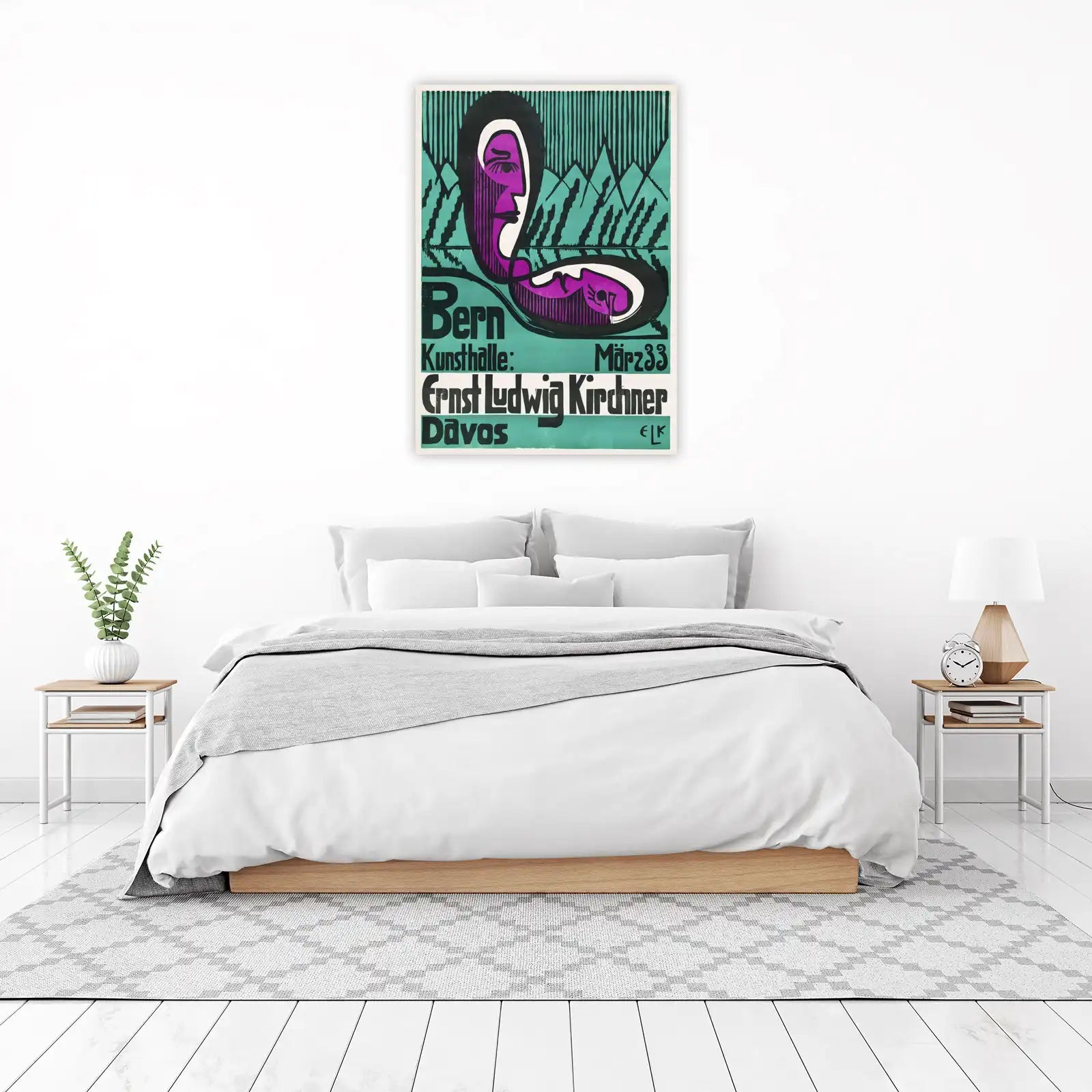 Ernst Ludwig Kirchner Portrait Wall Art