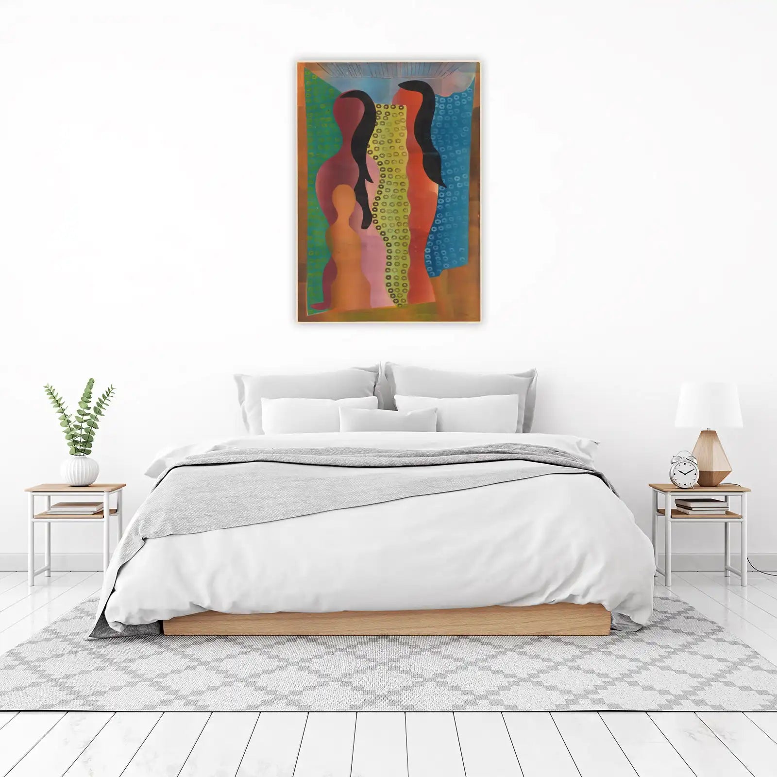 Abstract Figures Wall Art | Modern Wall Art