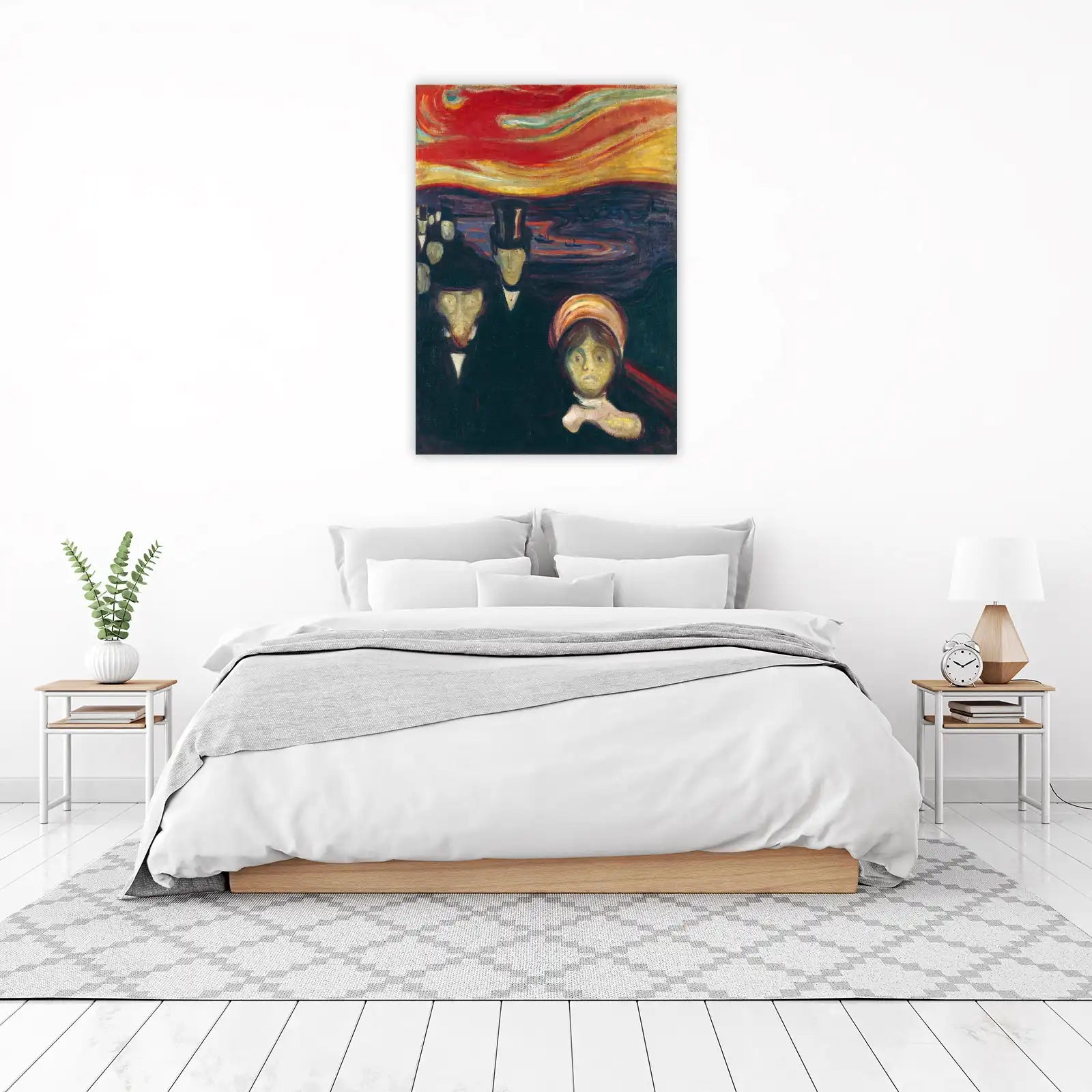 Melancholy Figures Wall Art
