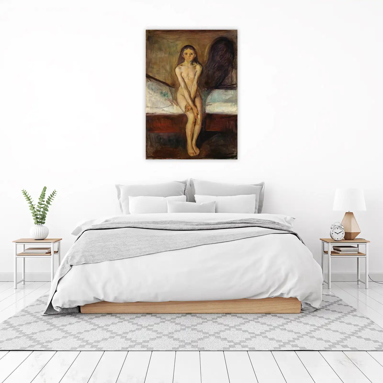 Enchanting Nude Figure Expressionist Wall Art