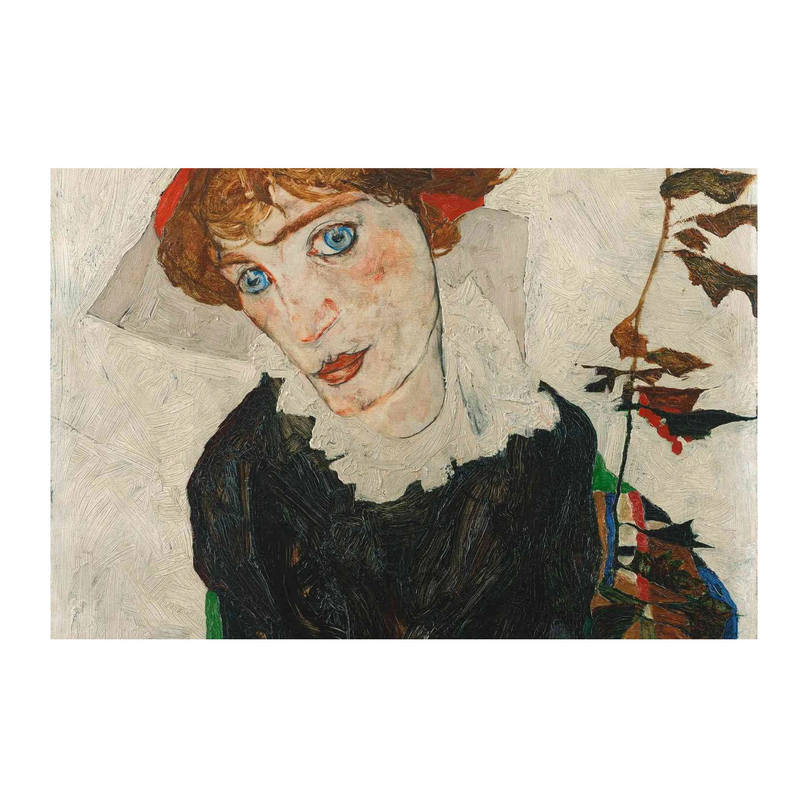 Egon Schiele Portrait Wall Art | Expressionist Art