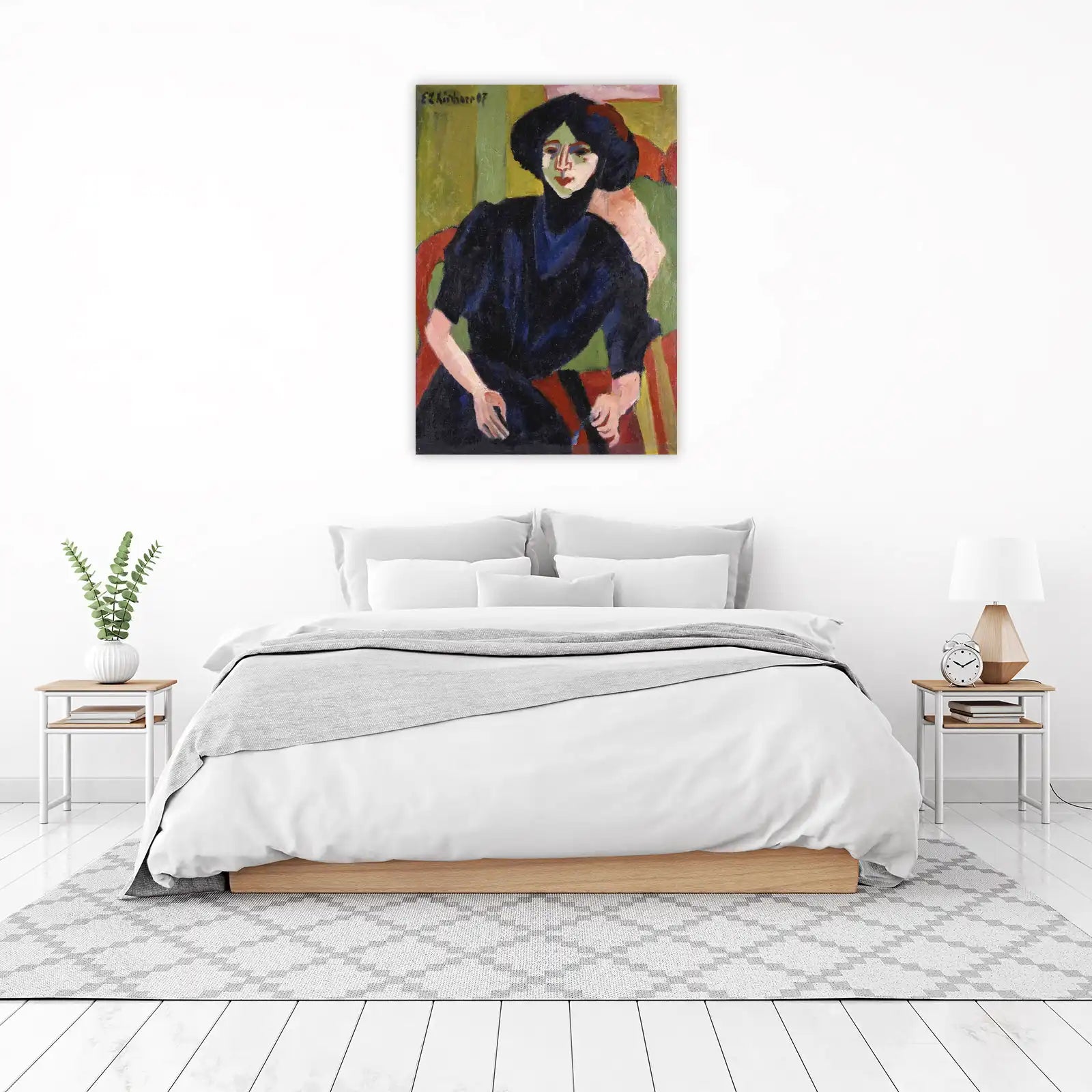 Expressive Portrait Art Wall Art