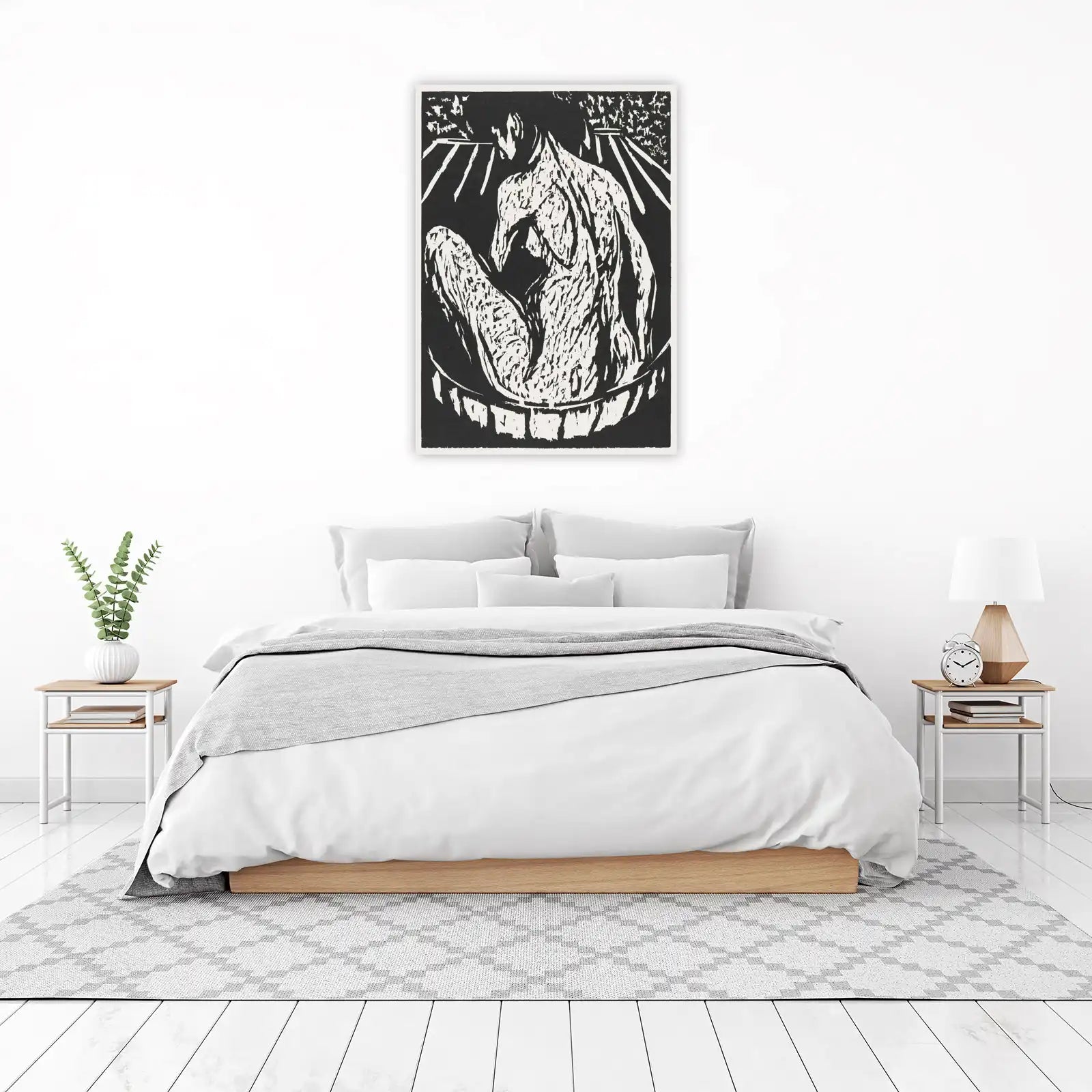 Figurative Abstract Woman Wall Art