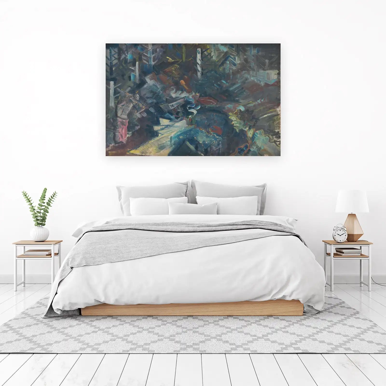 Abstract Forest Canopy Wall Art