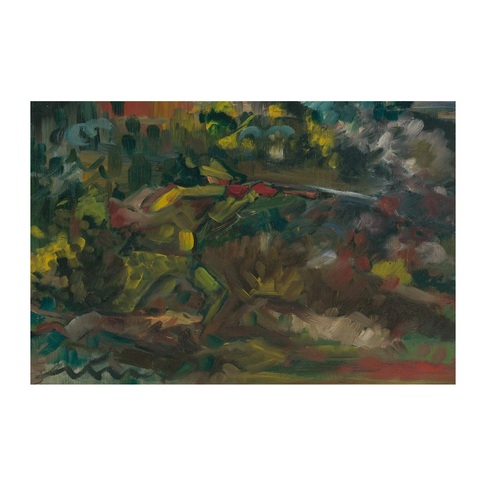 Impressionist Landscape Oil Painting Wall Art