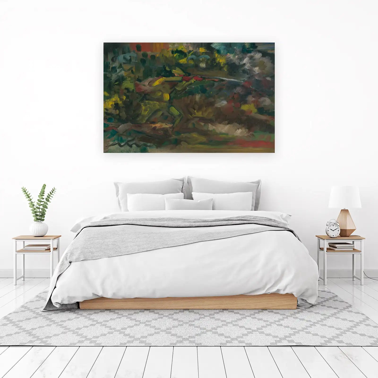 Impressionist Landscape Oil Painting Wall Art