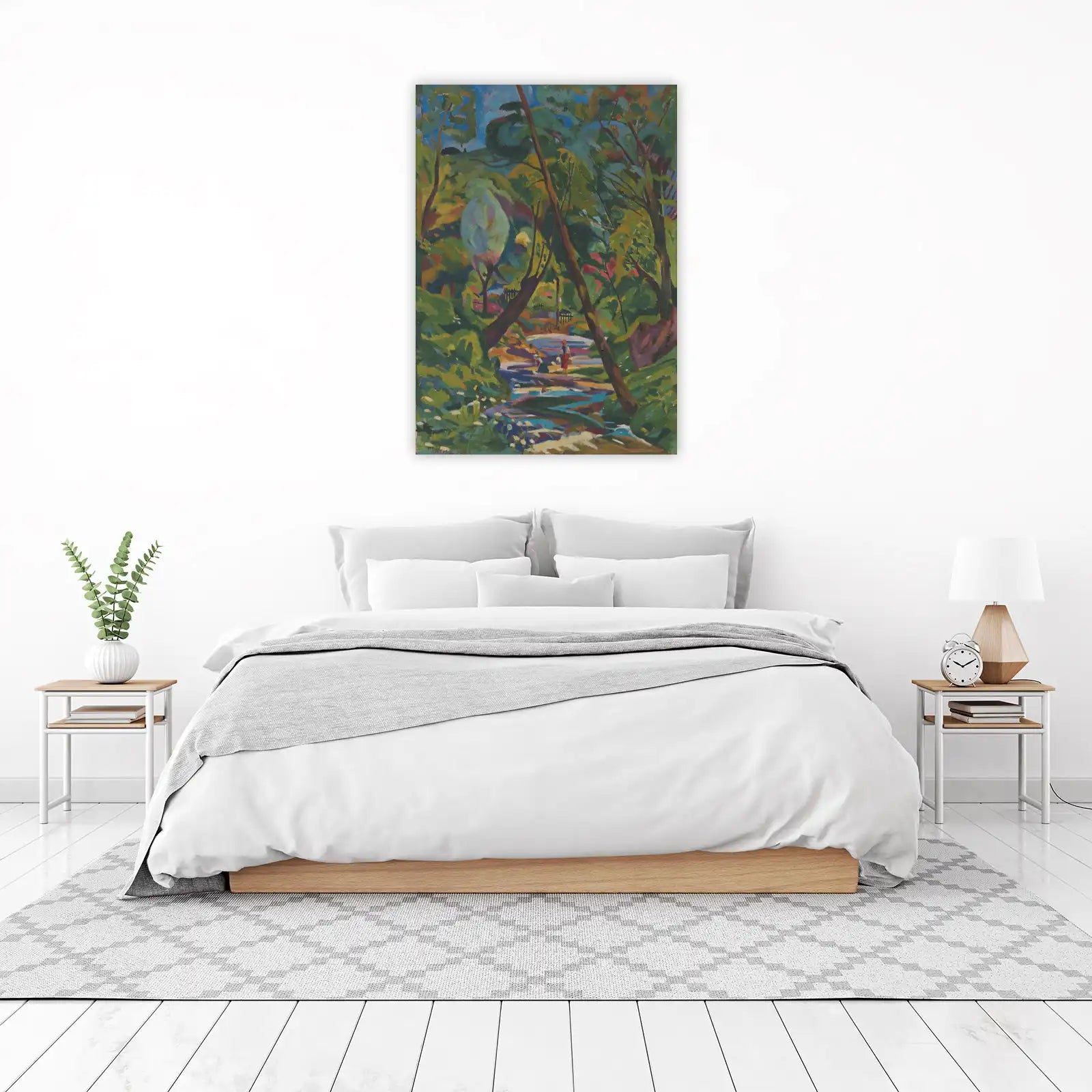 Vibrant Impressionist Landscape Wall Art
