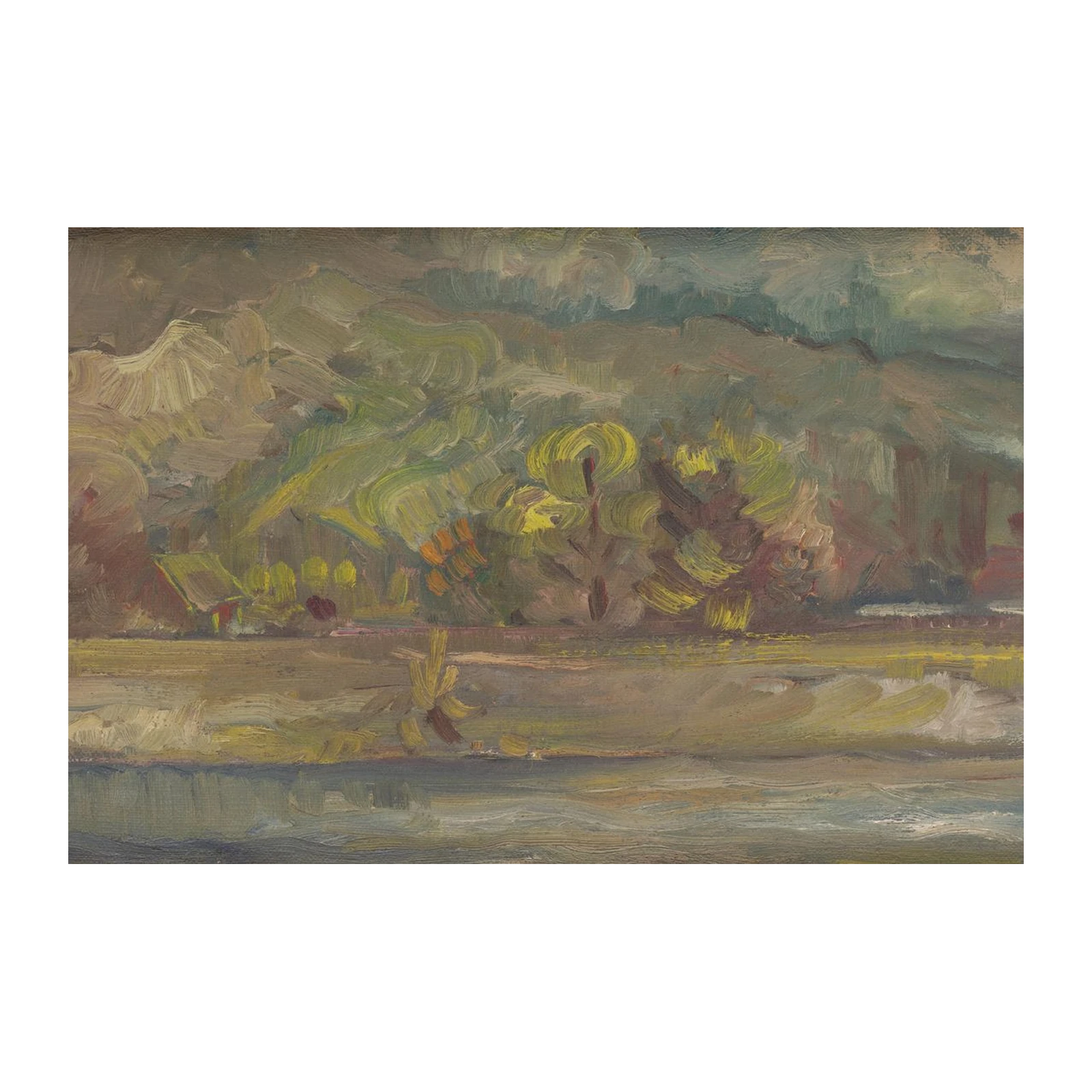 Impressionist Landscape Serenity Wall Art