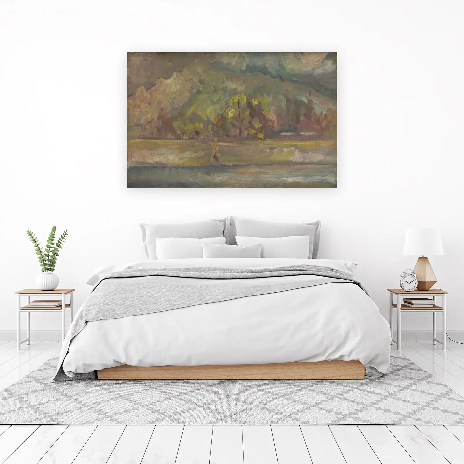 Impressionist Landscape Serenity Wall Art