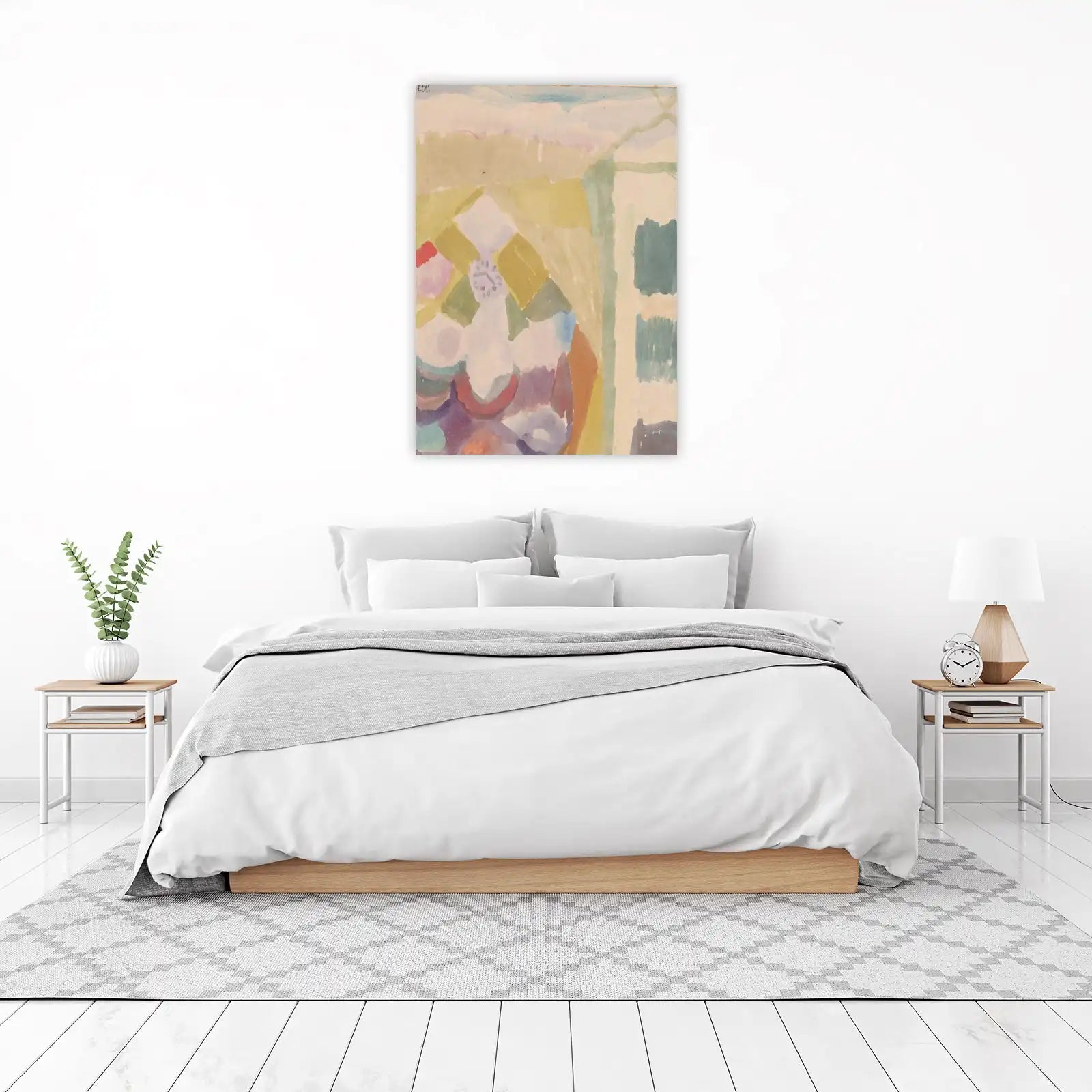 Abstract Watercolor Landscape Wall Art