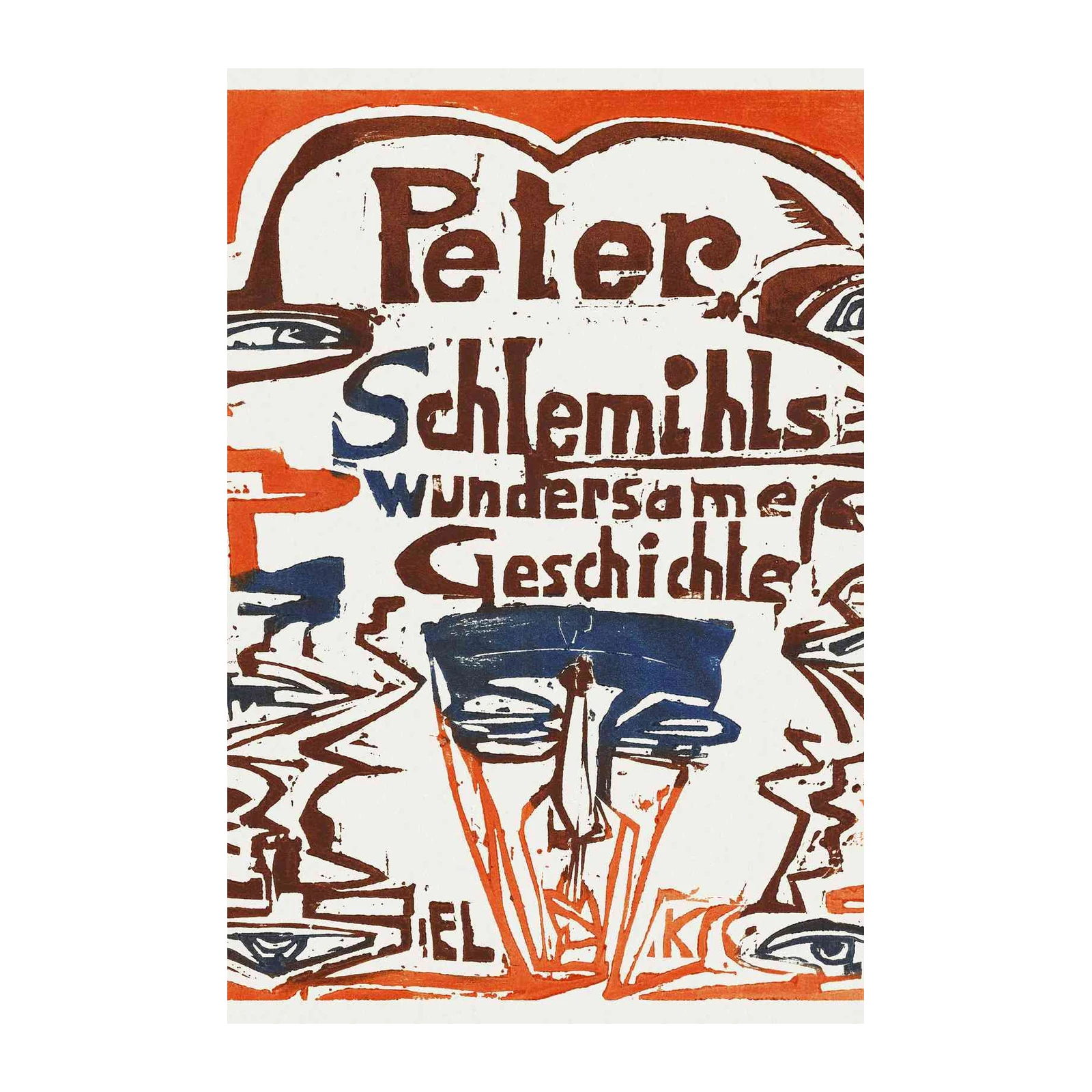 Expressive 'Peter Schlemihl' Art Wall Art