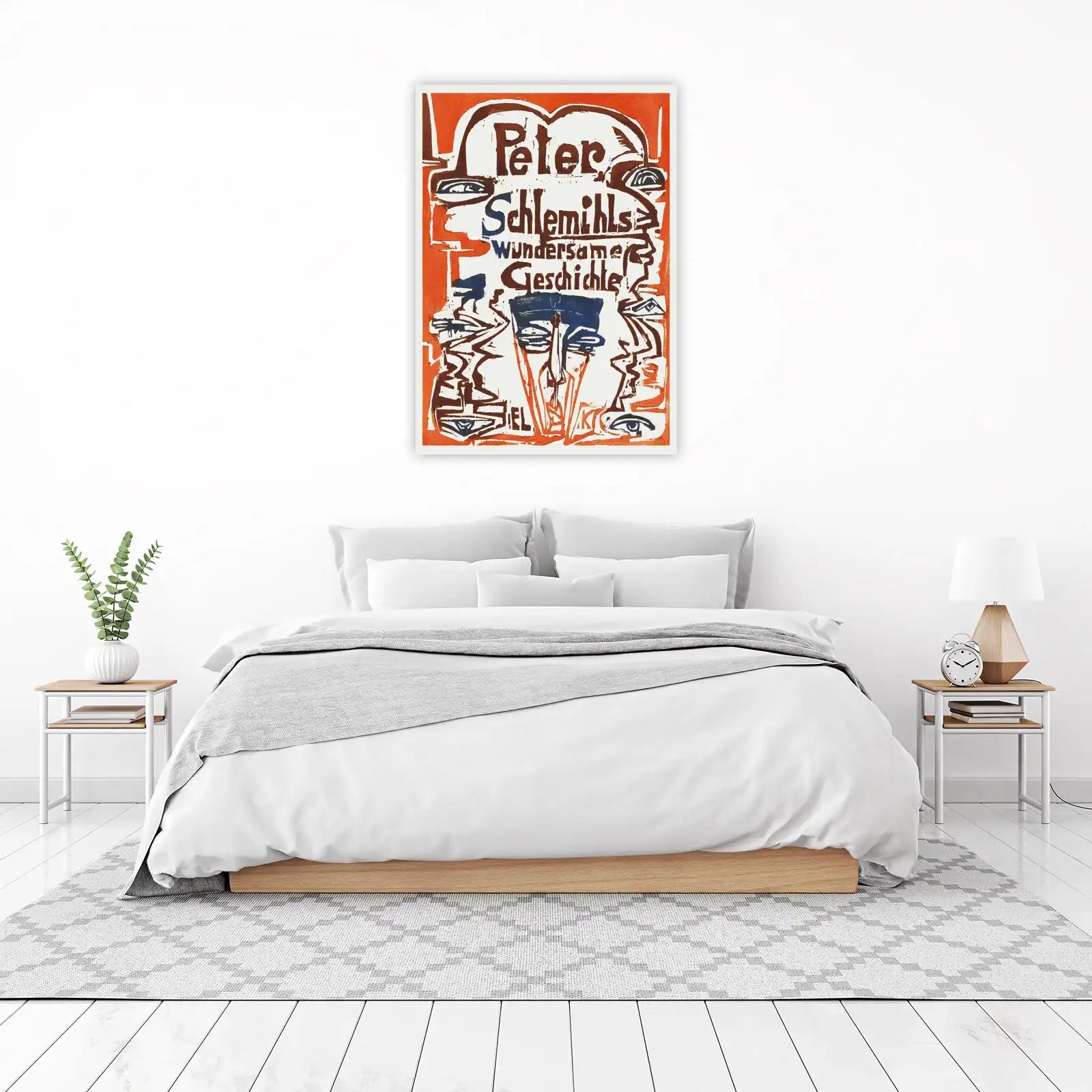 Expressive 'Peter Schlemihl' Art Wall Art