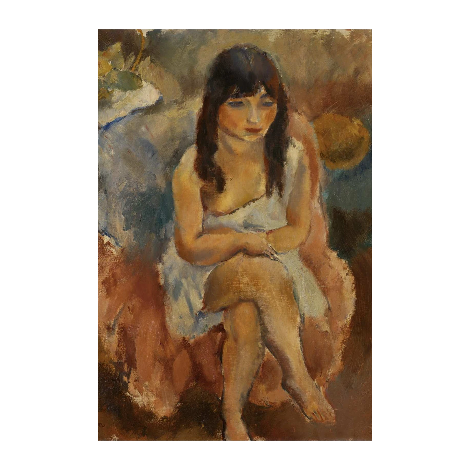 Vintage Woman Portrait Wall Art | Classic Art