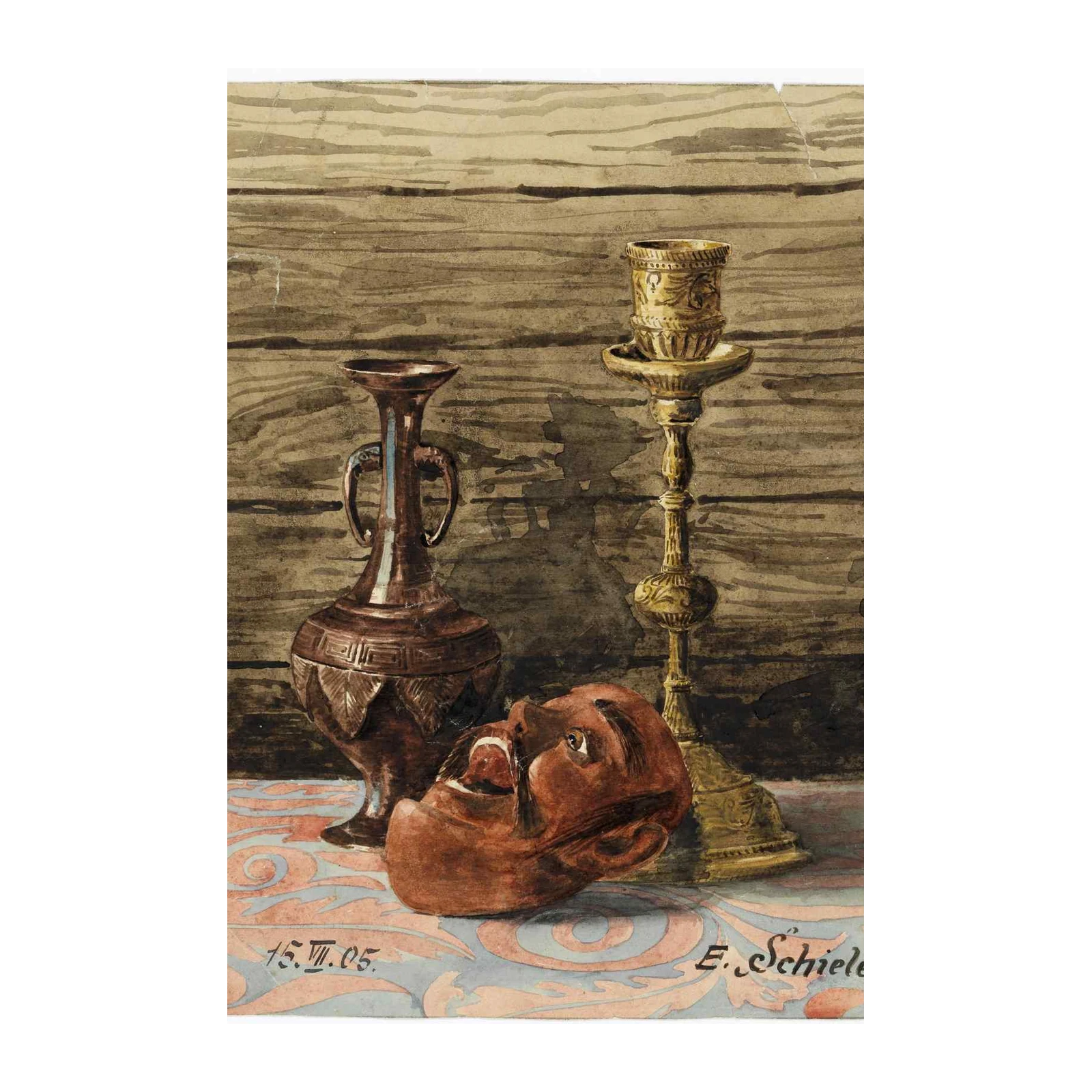 Egon Schiele Still Life Wall Art