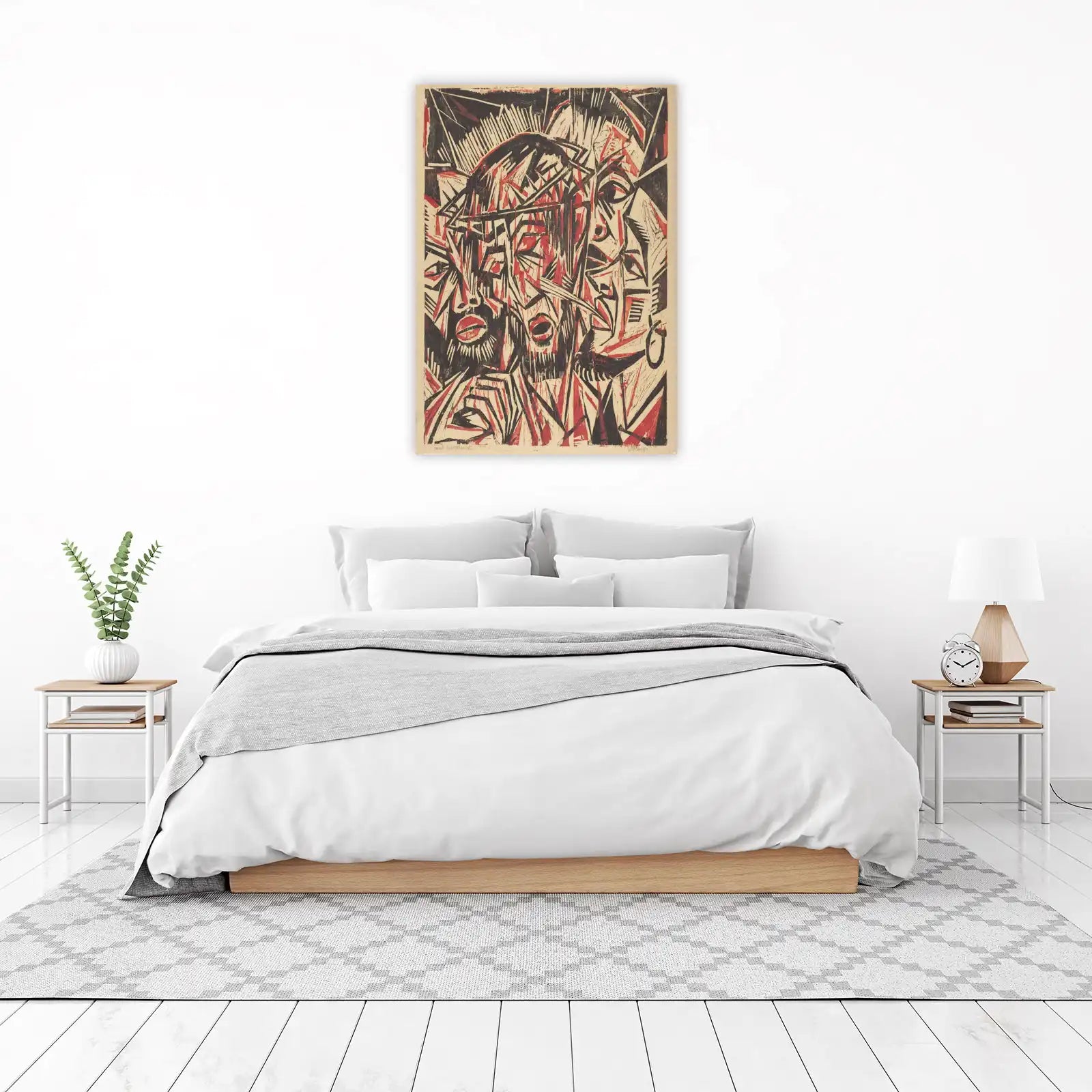 Expressionist Christ Crown of Thorns Wall Art