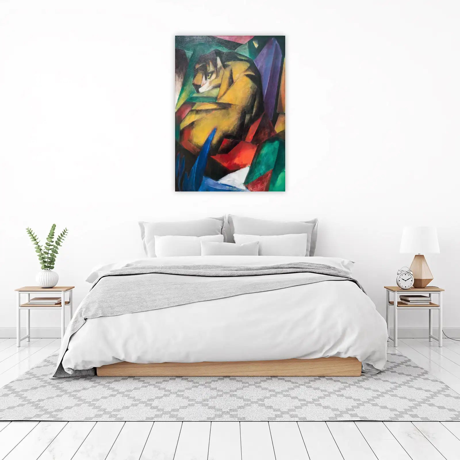 Abstract Tiger Art Wall Art