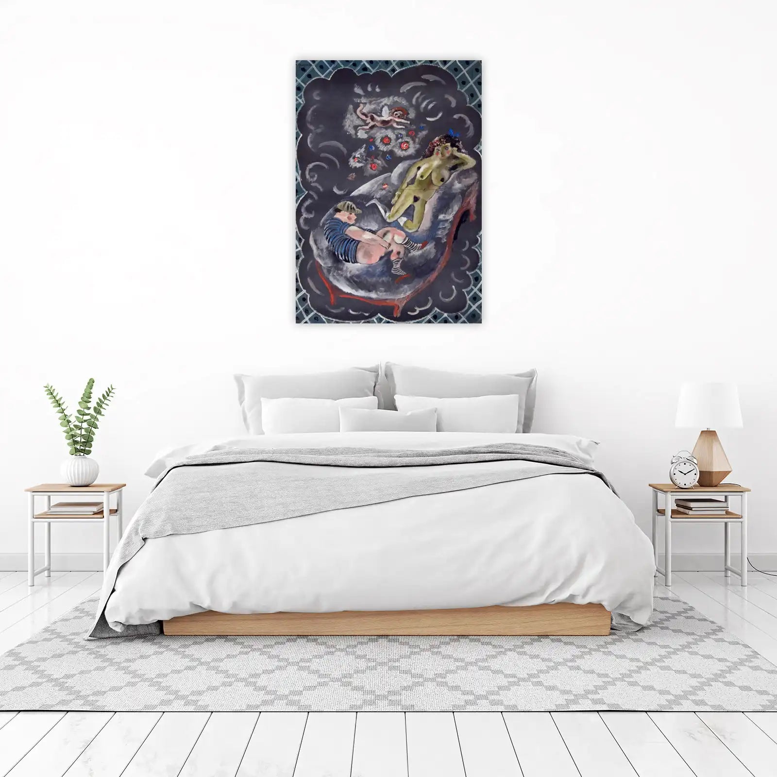 Dreamlike Scene of Venus and Cupid Wall Art