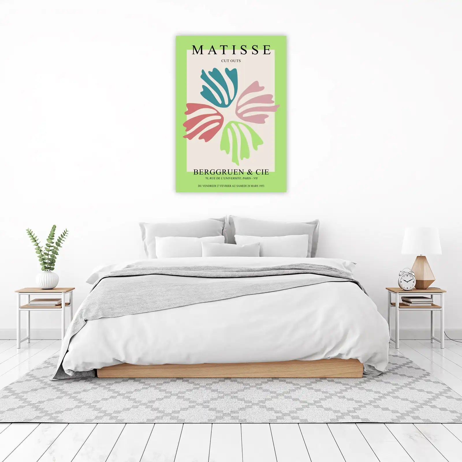 Matisse Cut Outs Floral Art Wall Art