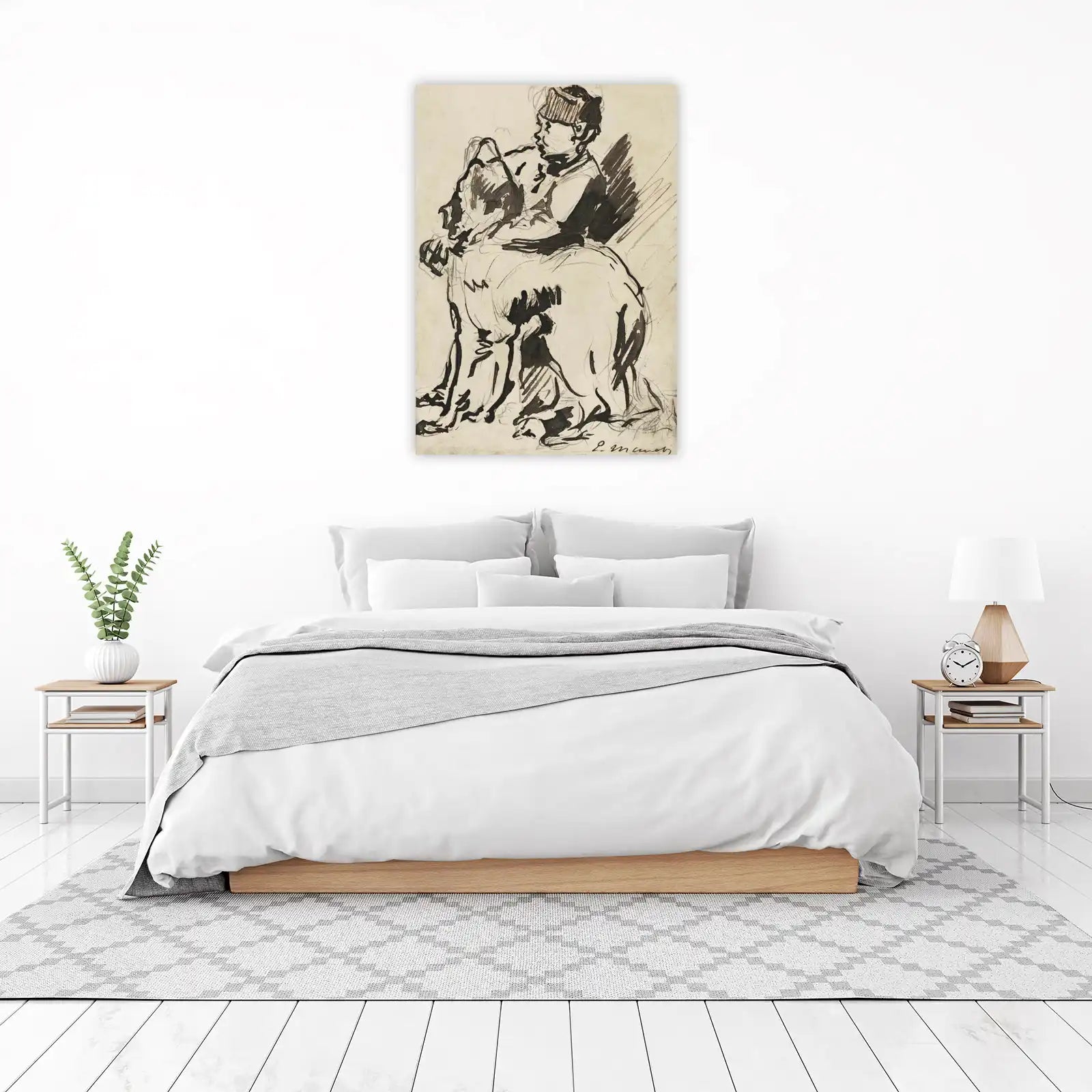 Figurative Sketch Study Wall Art