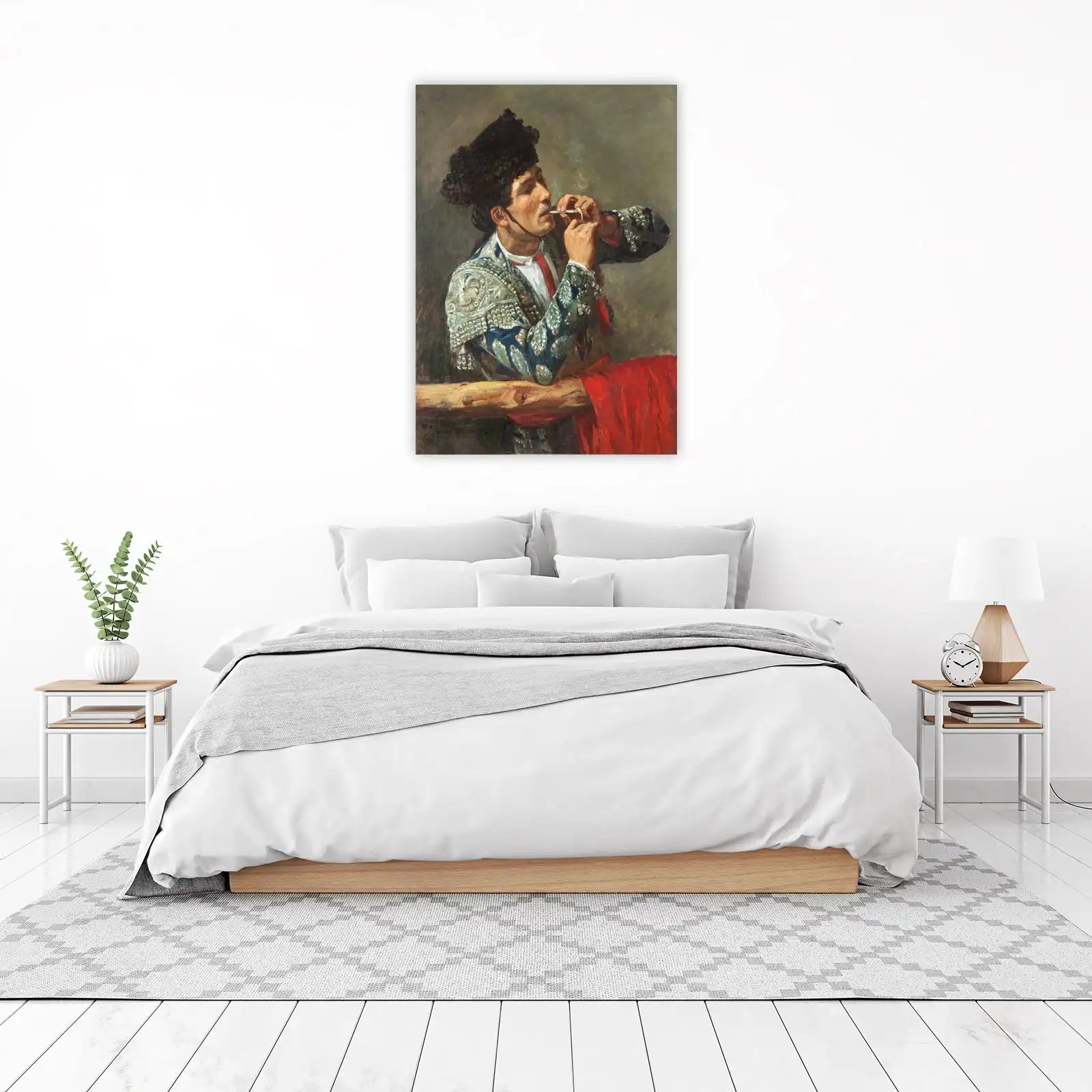 Matador Moment: Fine Art Matador Smoking Wall Art