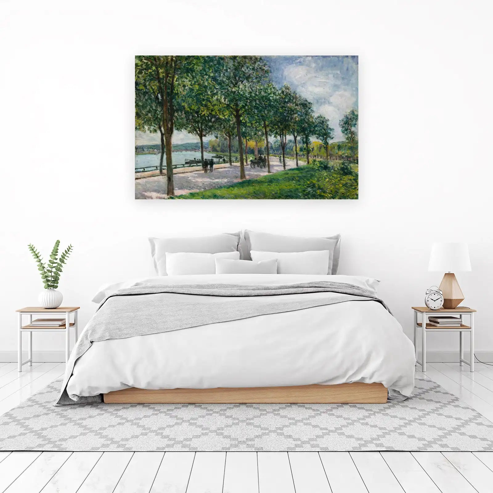 Impressionist Riverside Serenity Wall Art