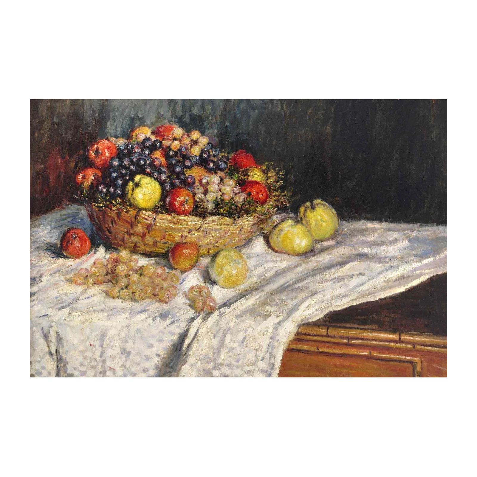 Impressionist Fruit Basket Wall Art Wall Art