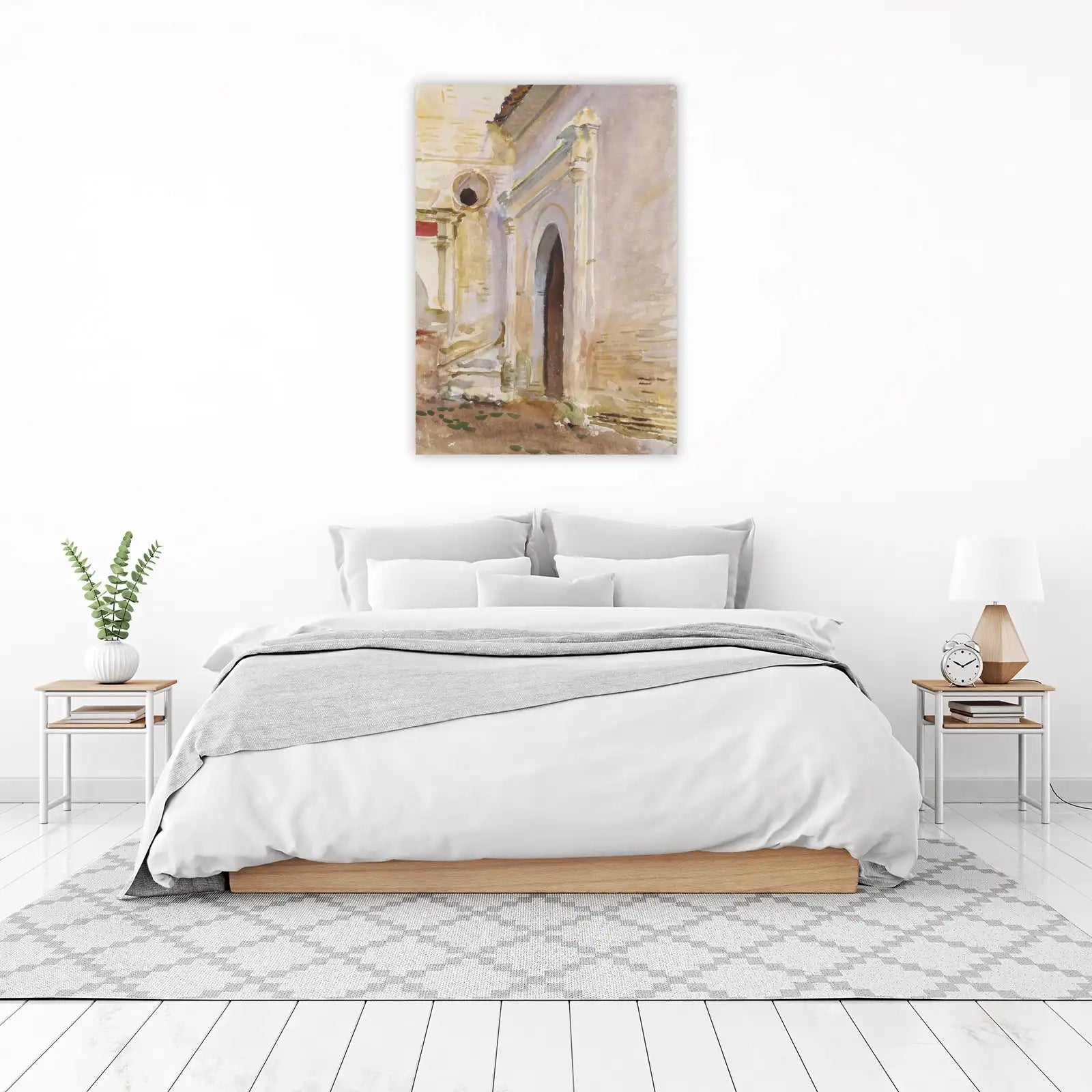 Classic Archway Watercolor Wall Art Wall Art