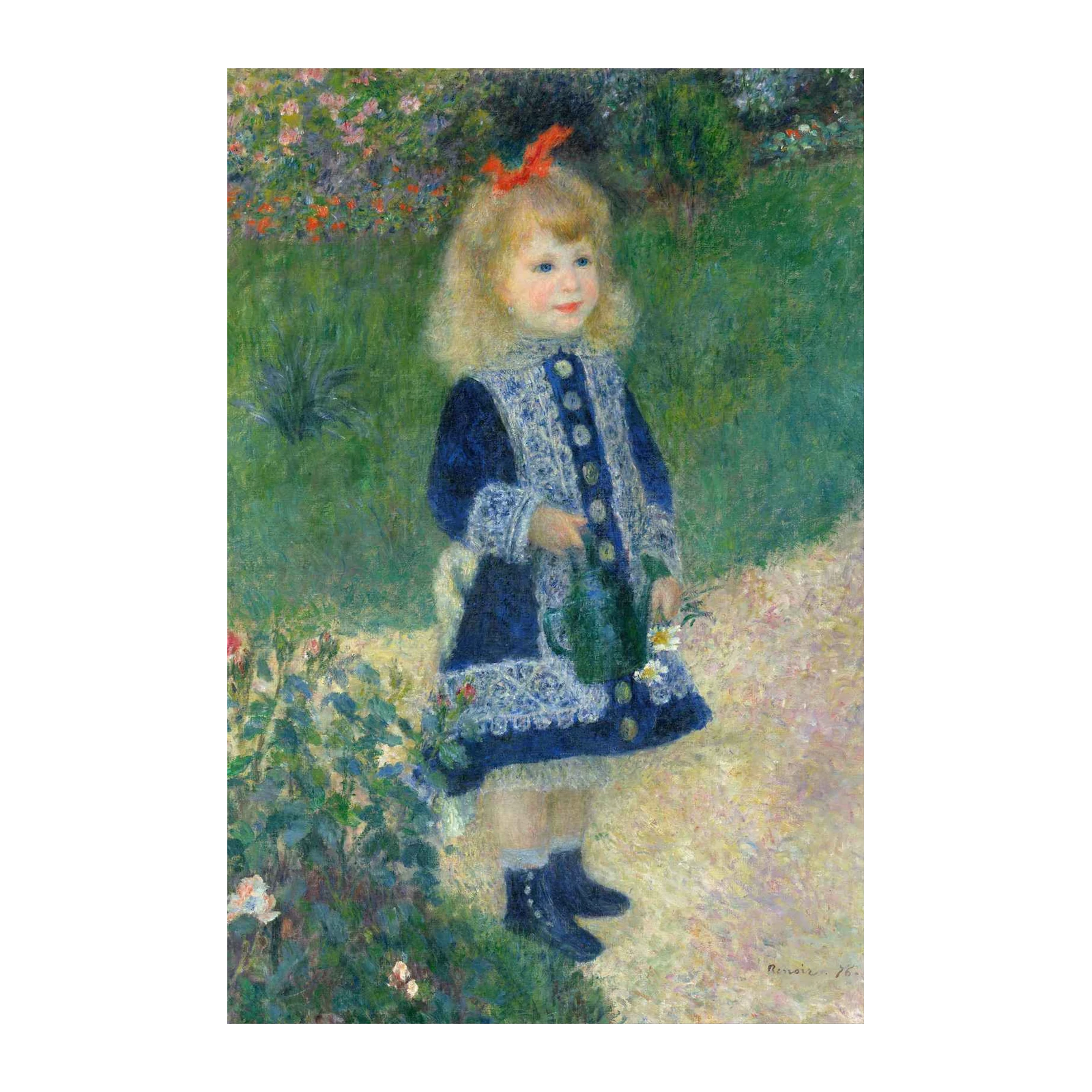 Enchanting Garden Child Portrait Wall Art