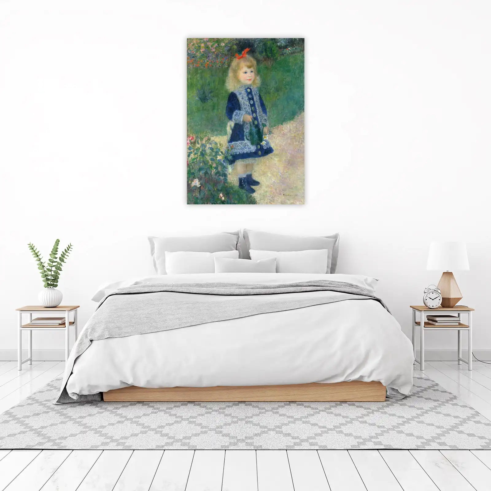 Enchanting Garden Child Portrait Wall Art