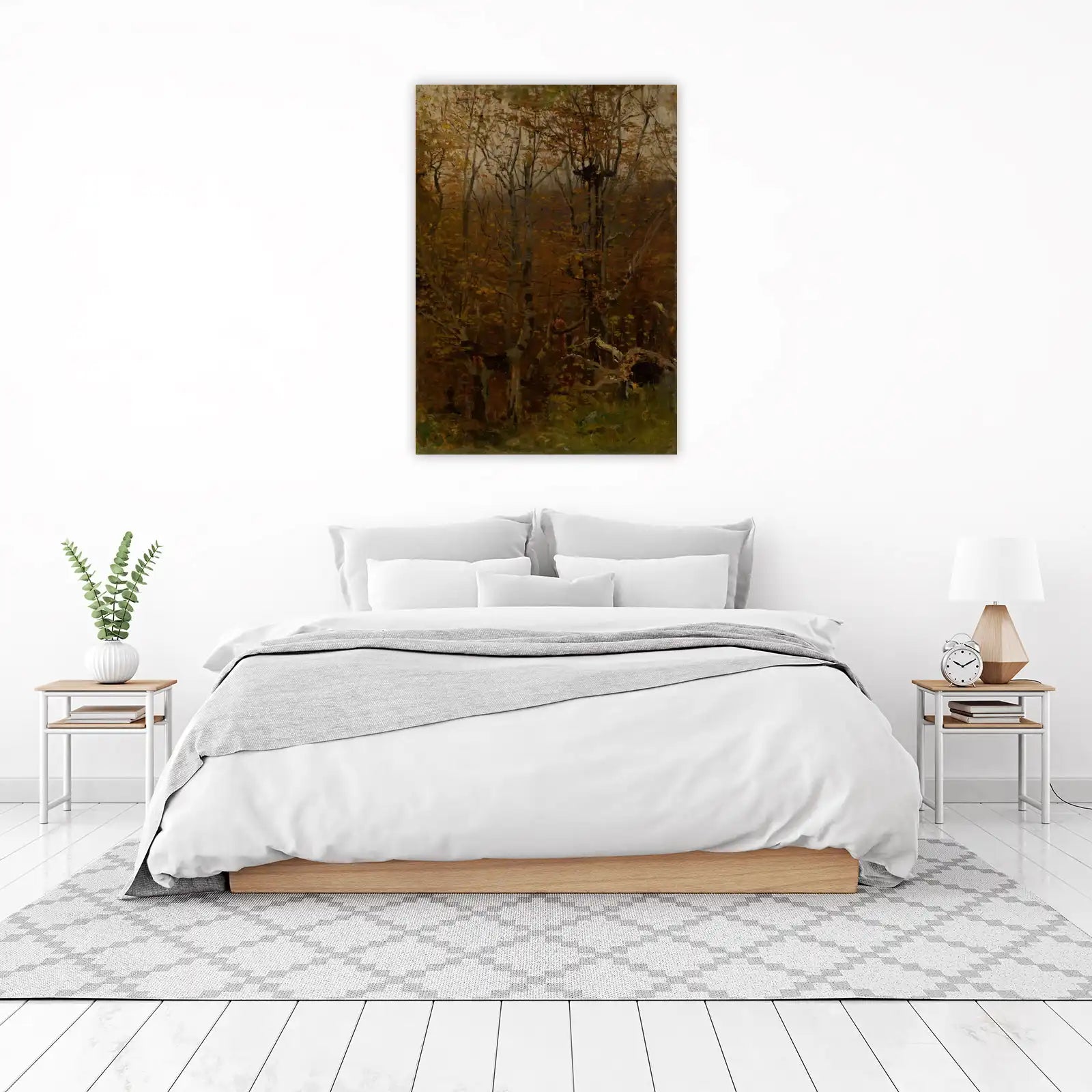 Autumn Forest Serenity Wall Art