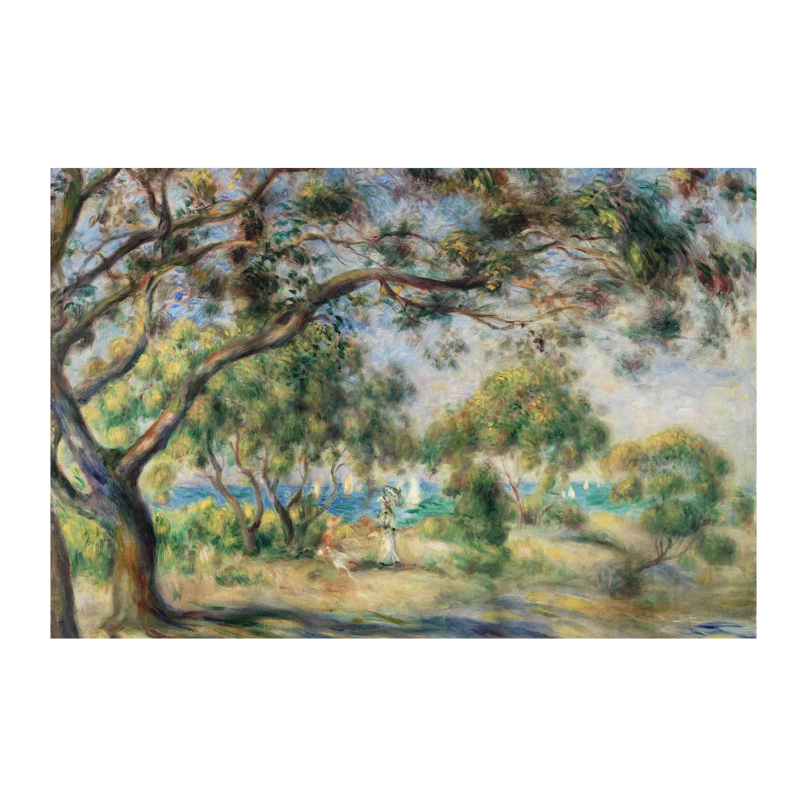 Impressionist Landscape Coastal Scene Wall Art