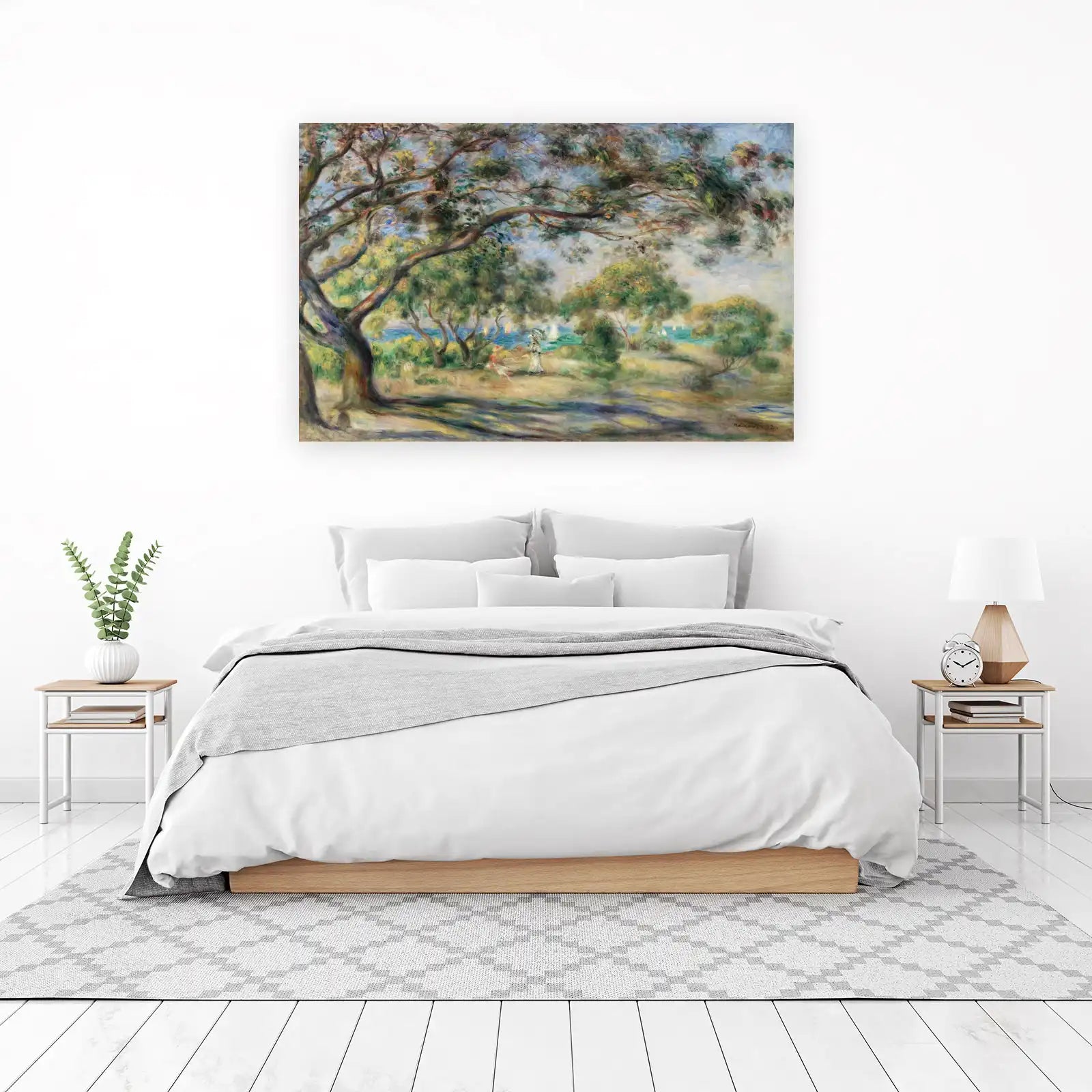 Impressionist Landscape Coastal Scene Wall Art