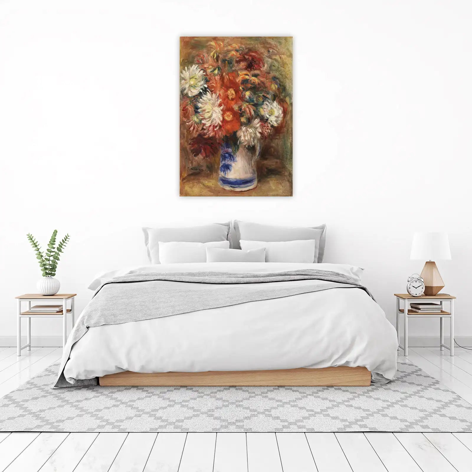 Impressionist Floral Vase Wall Art