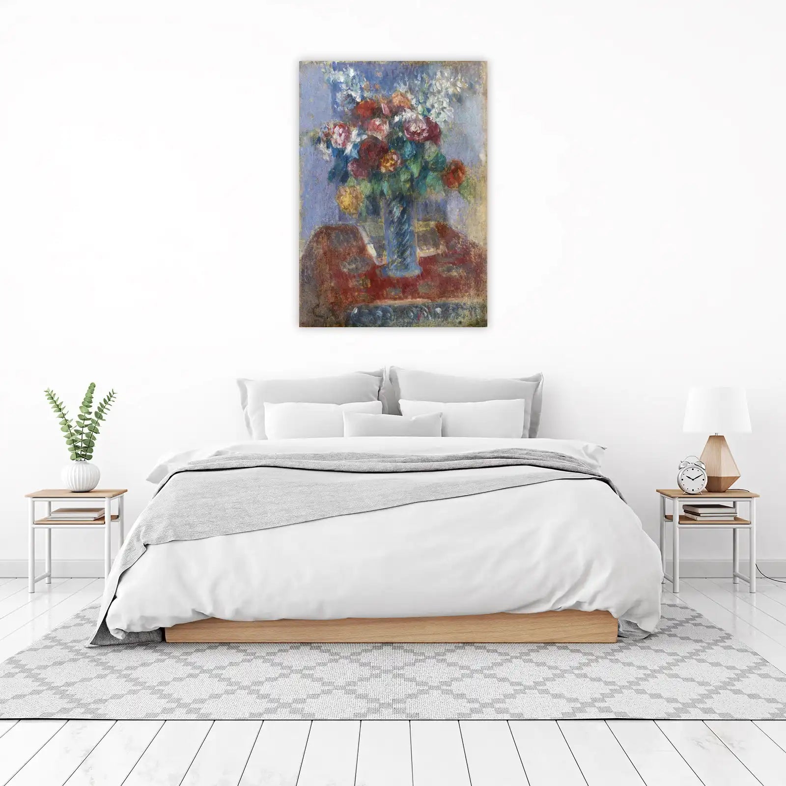 Vibrant Floral Still Life Wall Art