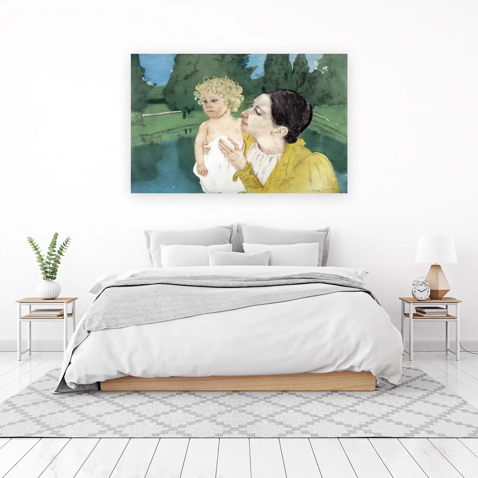 Mother and Child Serenity Wall Art