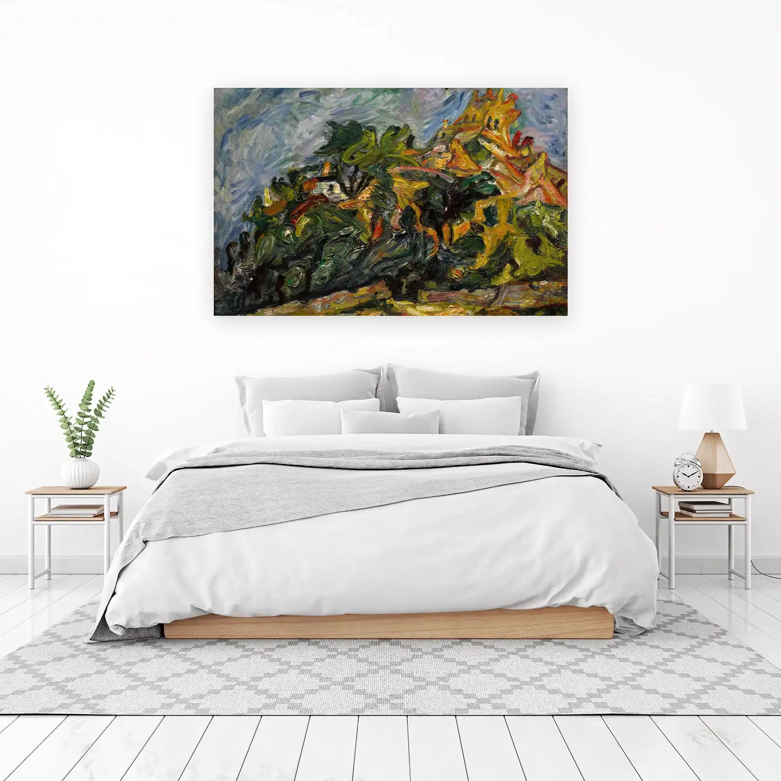 Vibrant Landscape Impressionist Wall Art