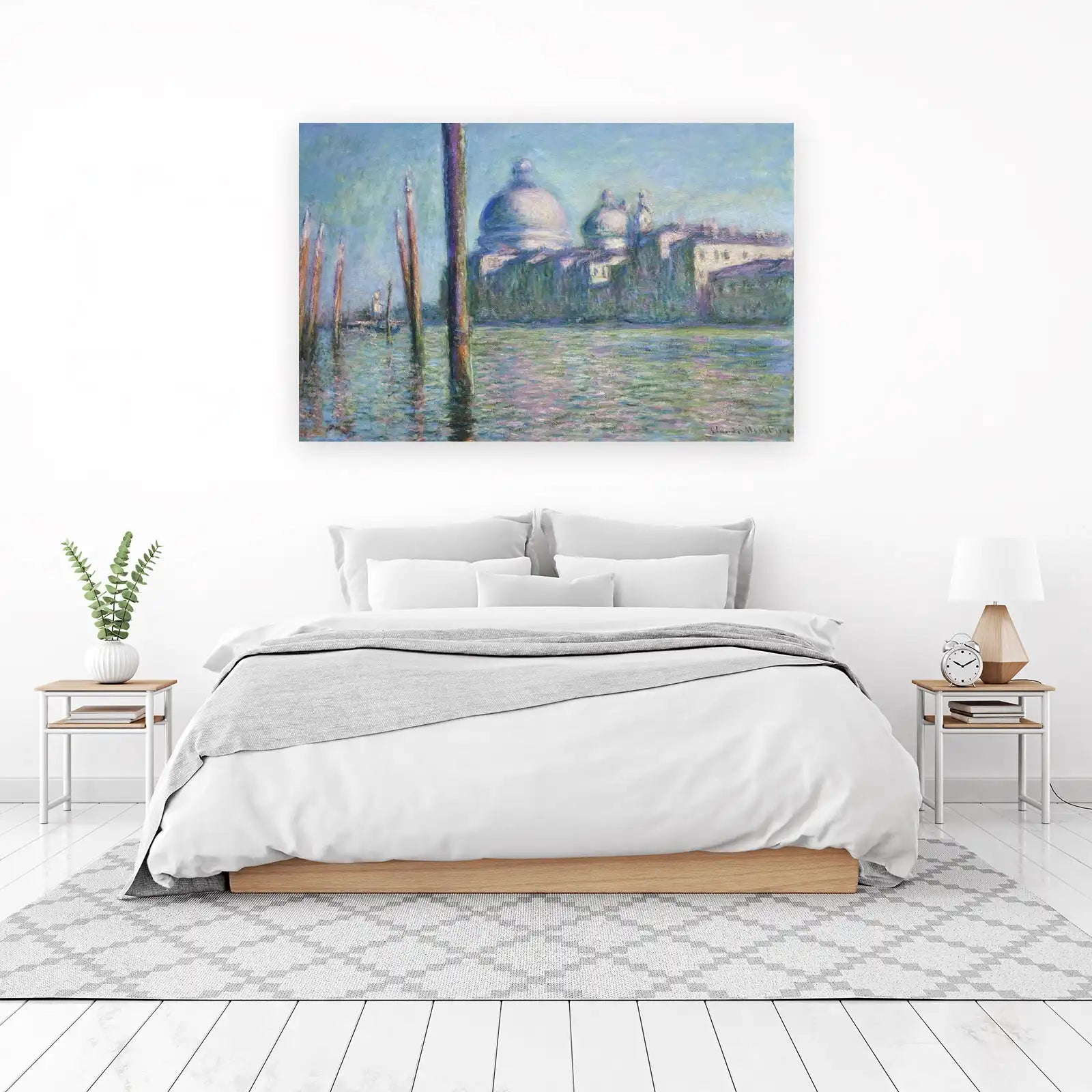 Venice Canal Impressionist Landscape Wall Art