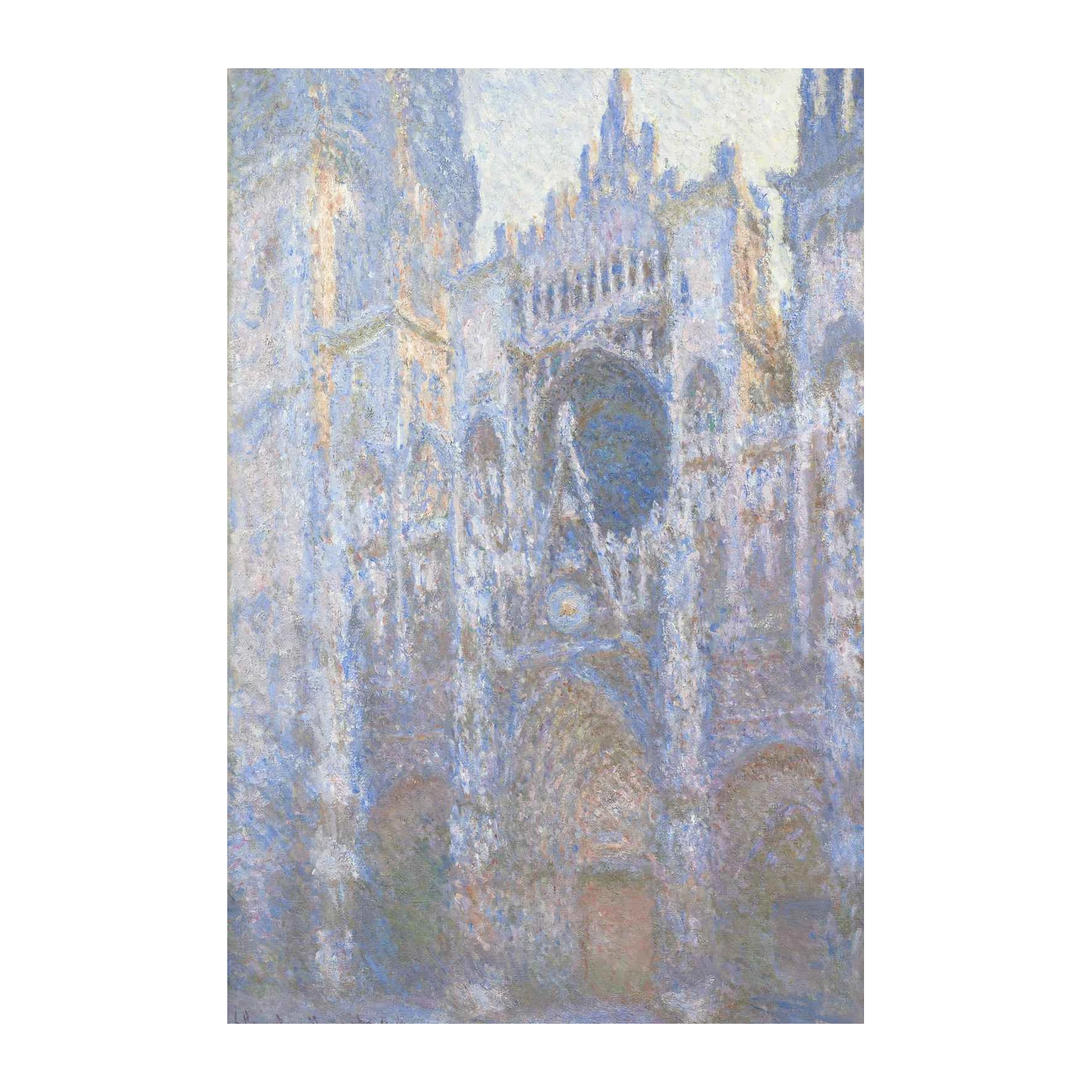 Monet Rouen Cathedral Impressionist Wall Art