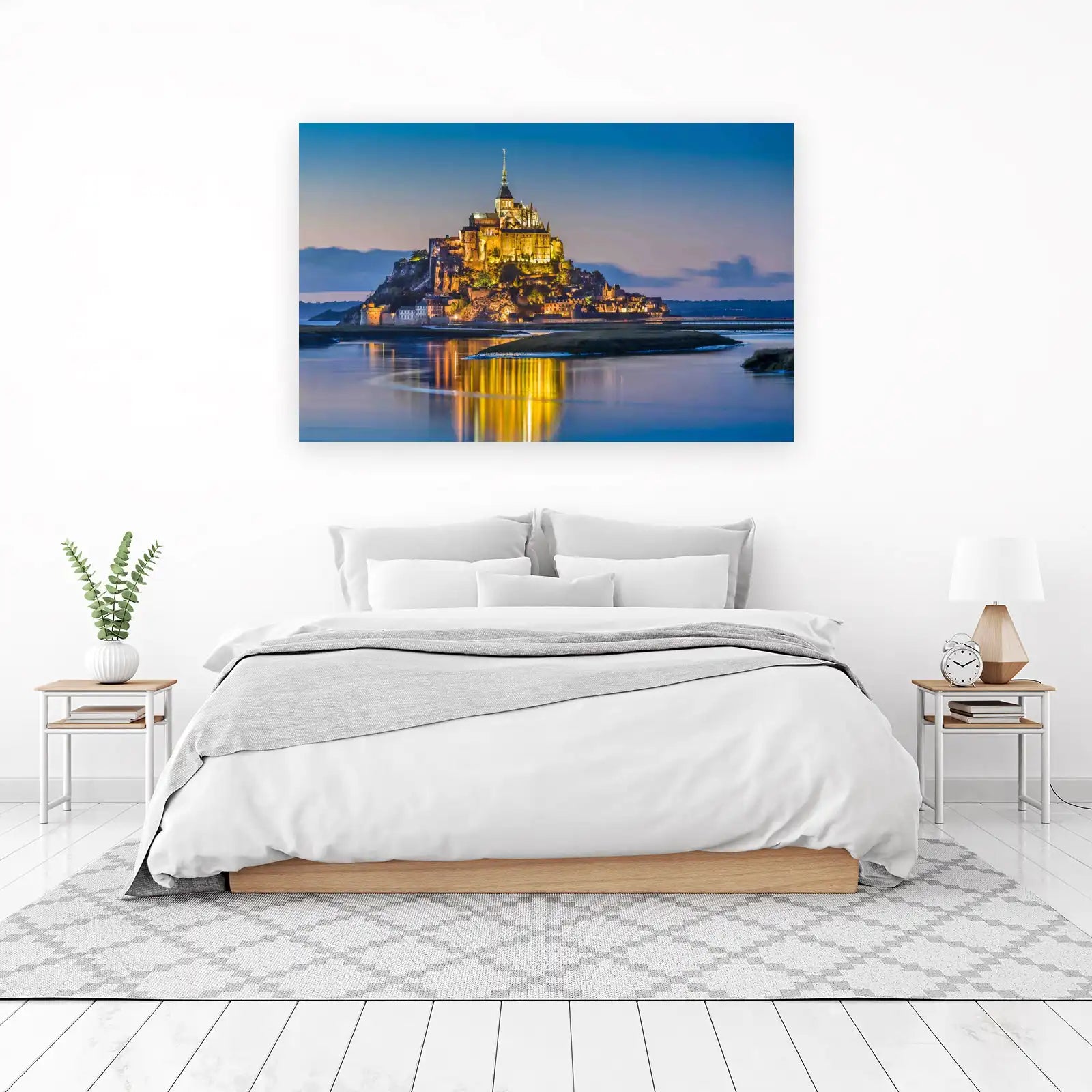 Mont Saint-Michel France Castle Wall Art