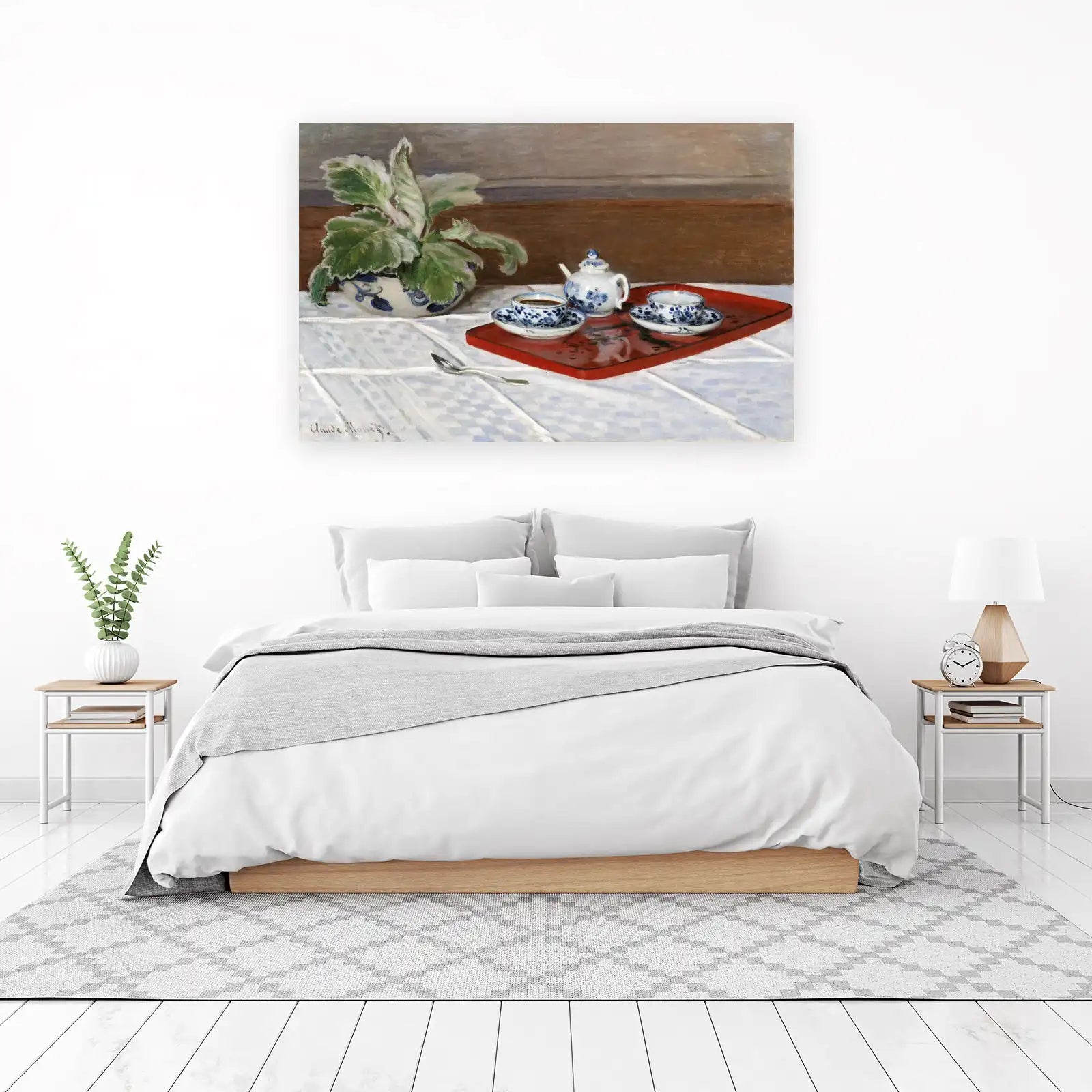 Impressionist Still Life Tea Set Wall Art