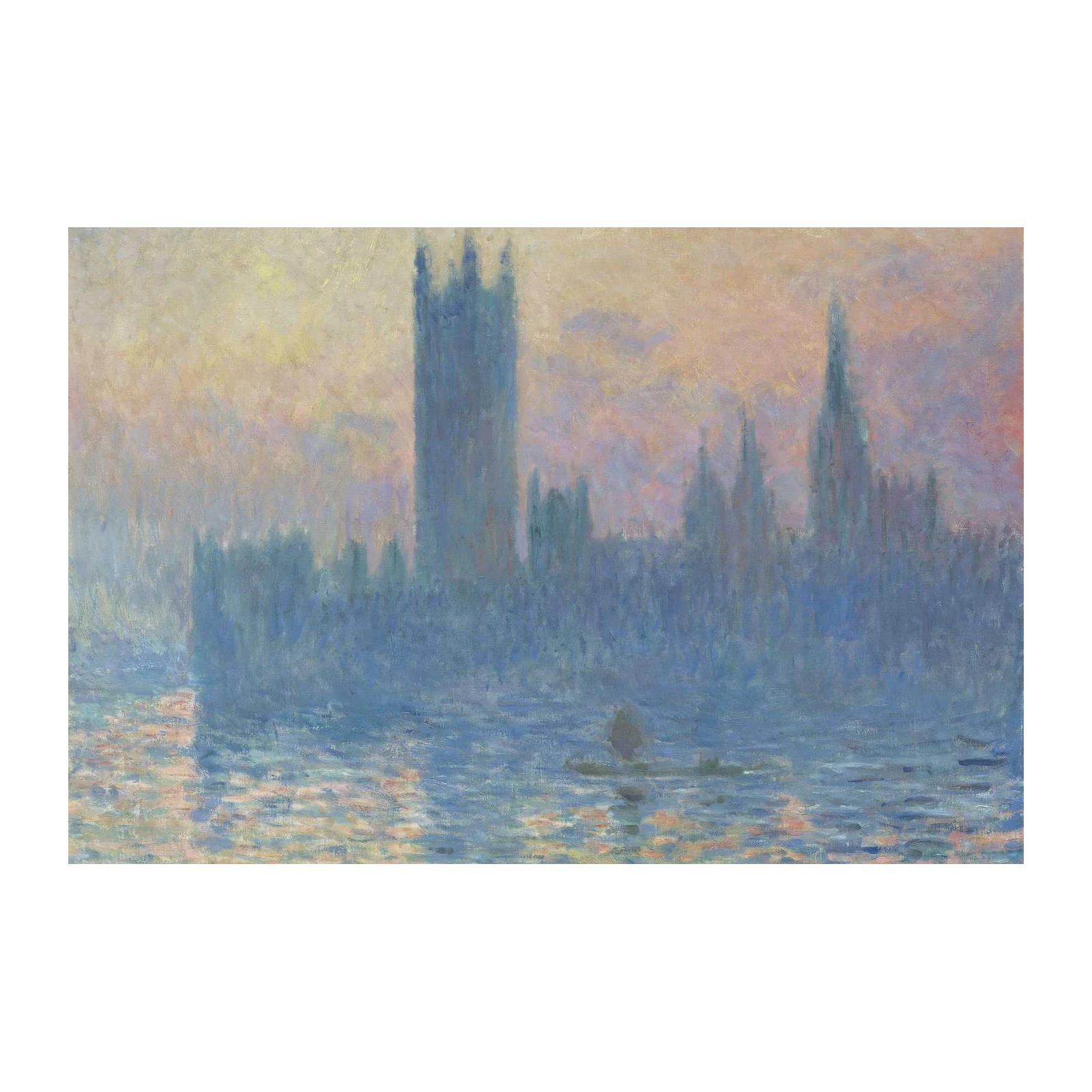 Impressionist London Fog Wall Art