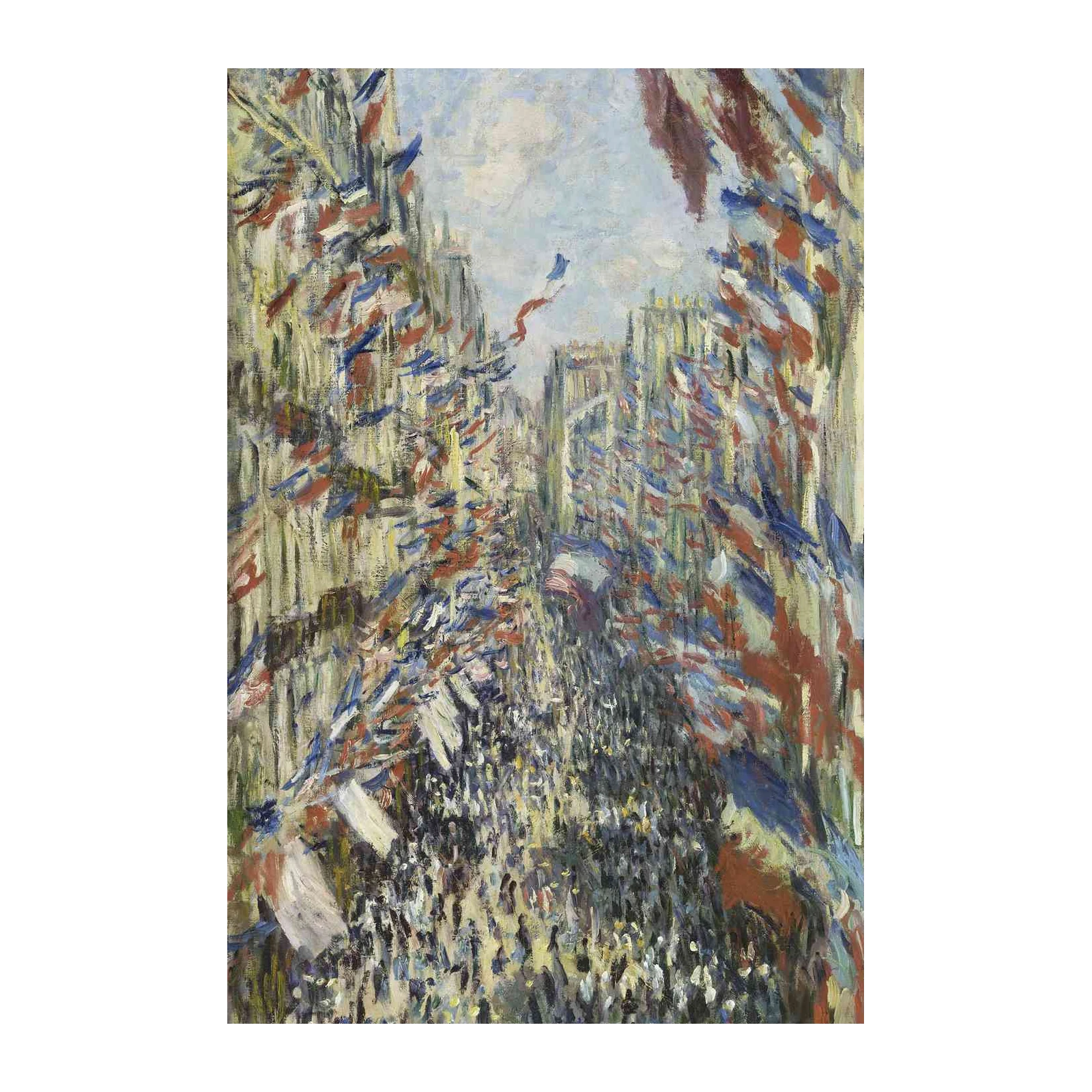 Impressionist Celebration Flags Wall Art