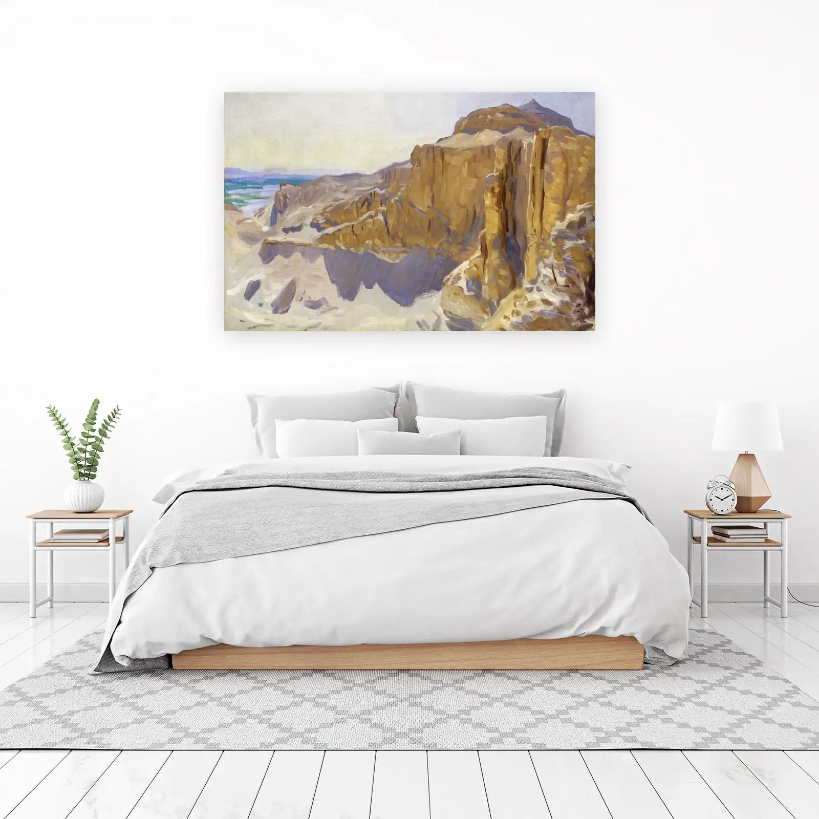 Golden Canyon Landscape Wall Art