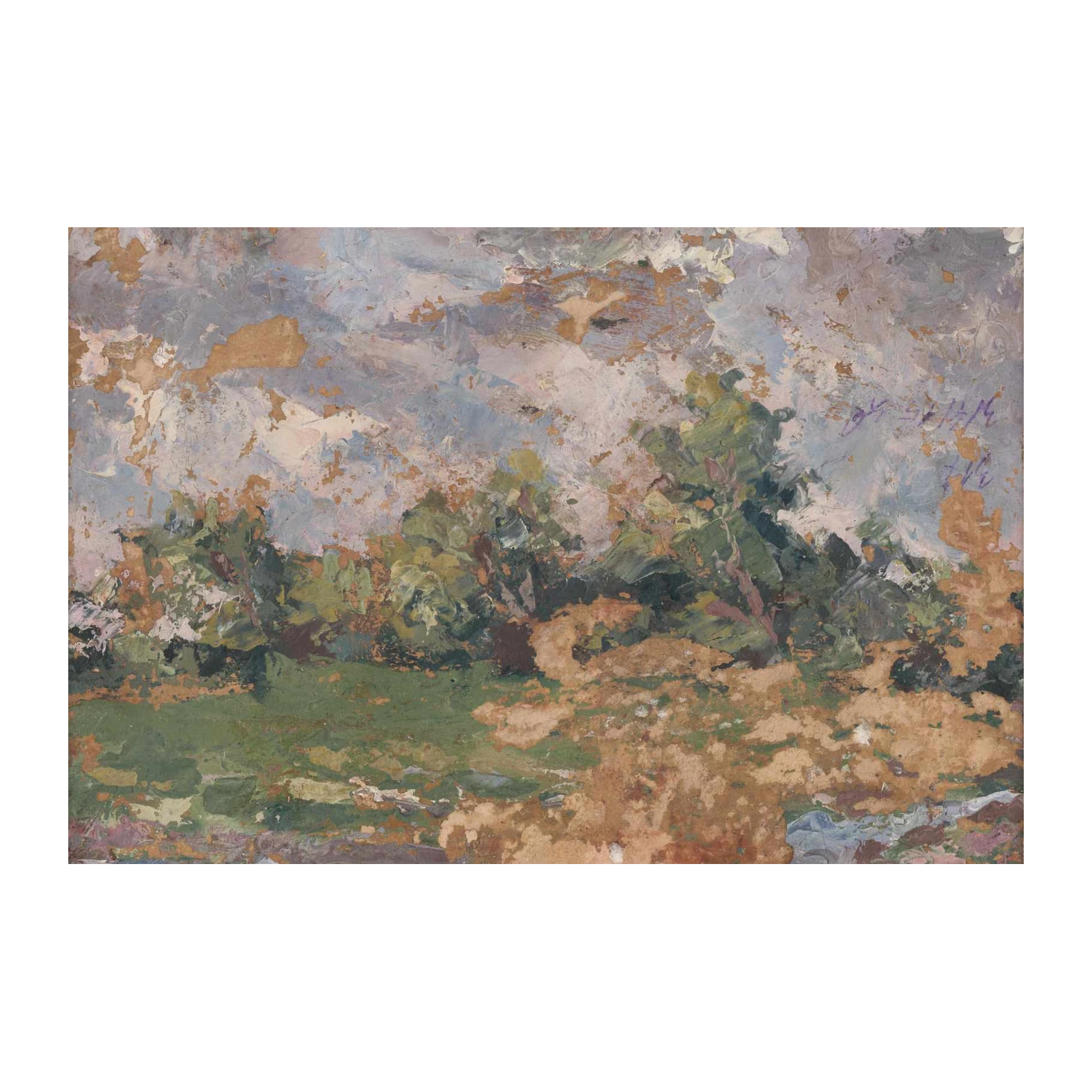 Impressionist Landscape Textured Wall Art