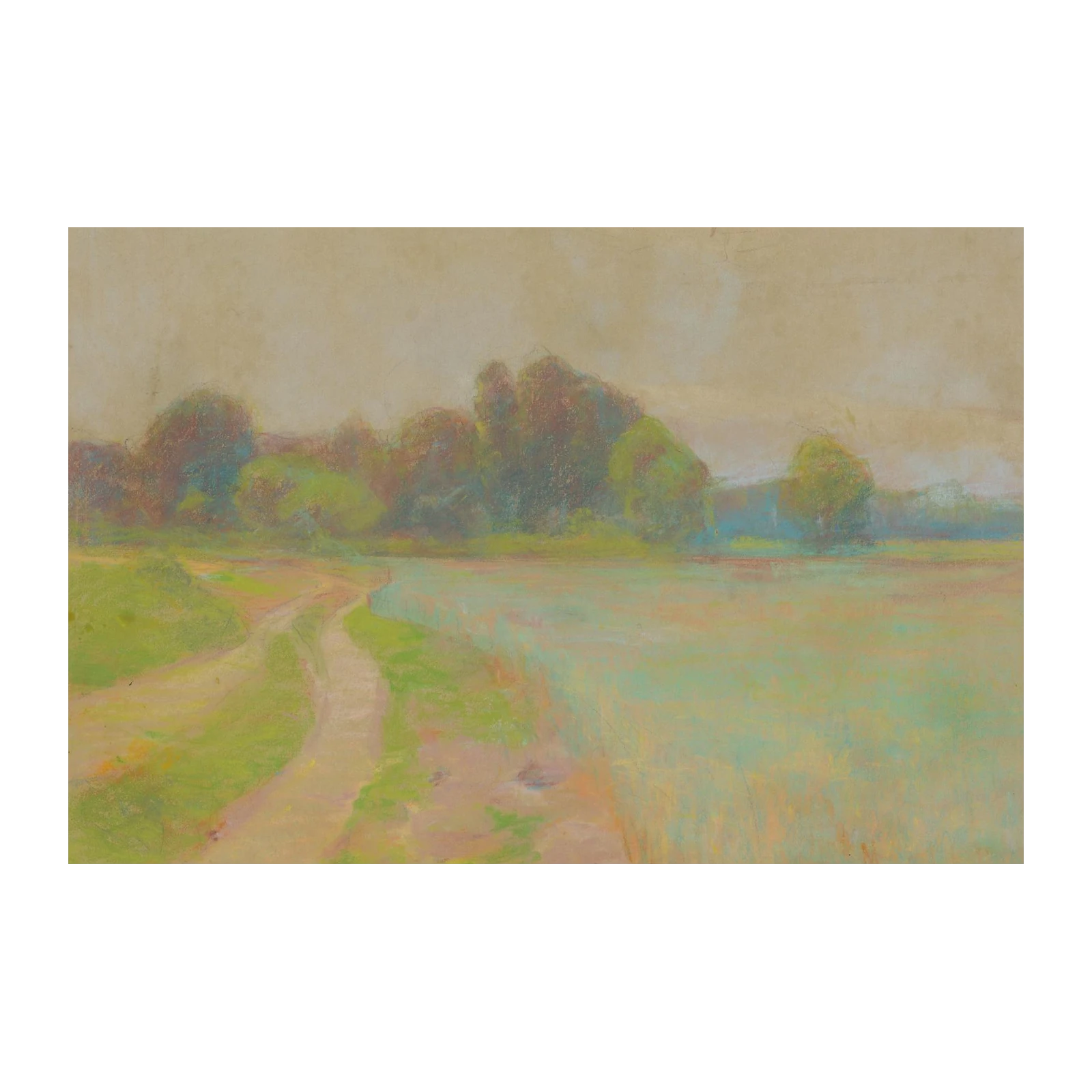 Serene Landscape Impressionist Wall Art
