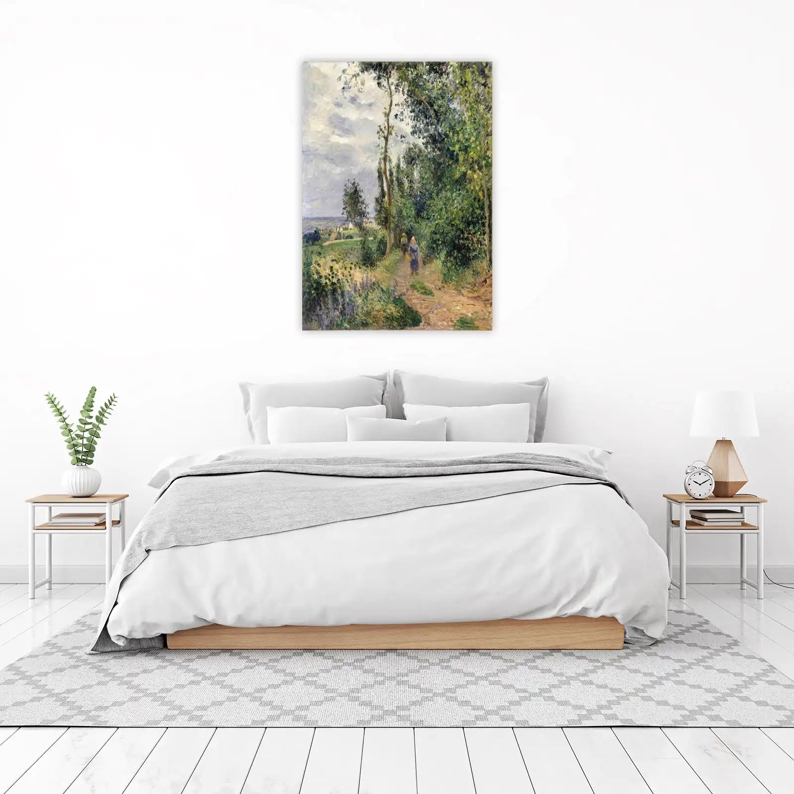 Impressionist Landscape Path Wall Art