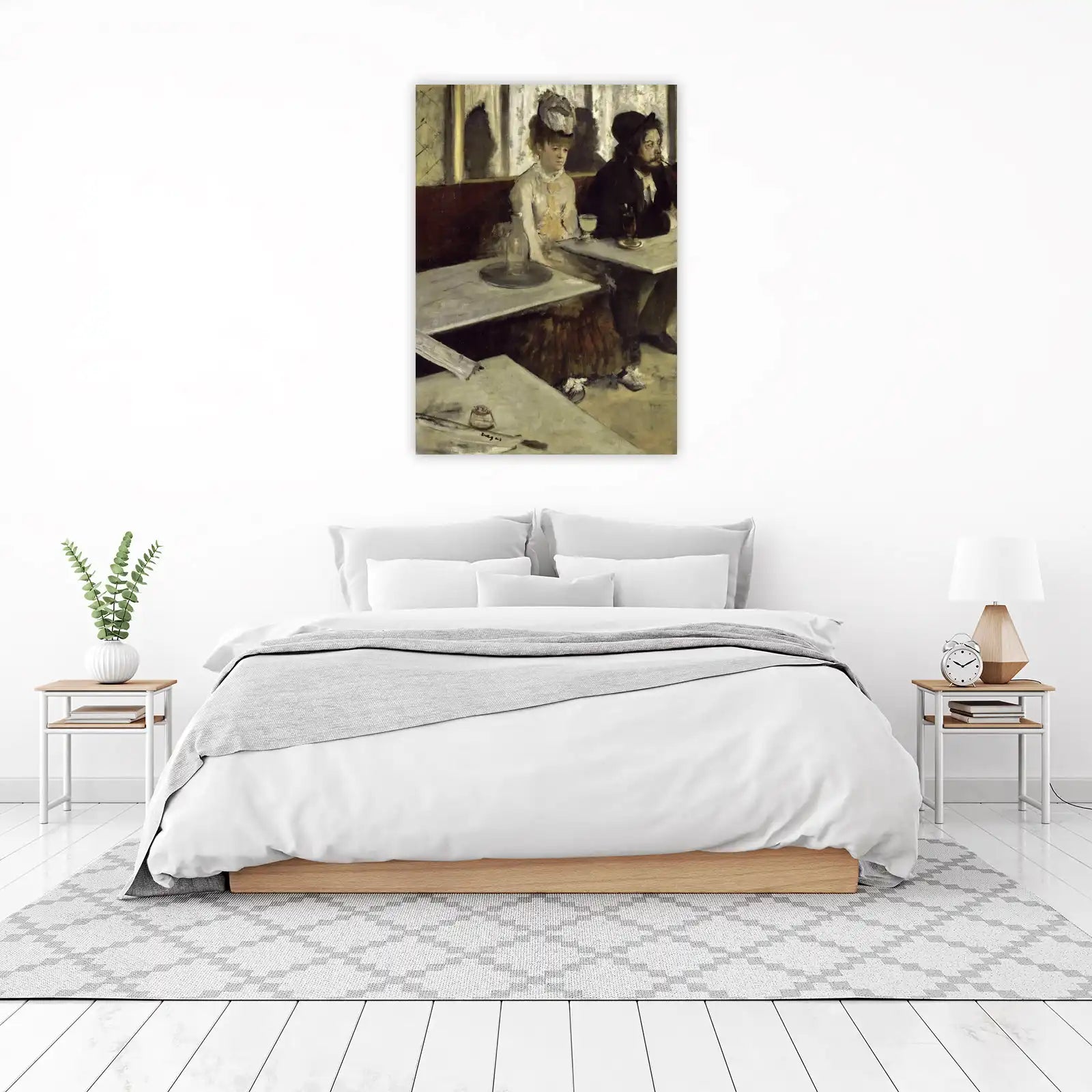 Café Scene Impressionist Art Wall Art