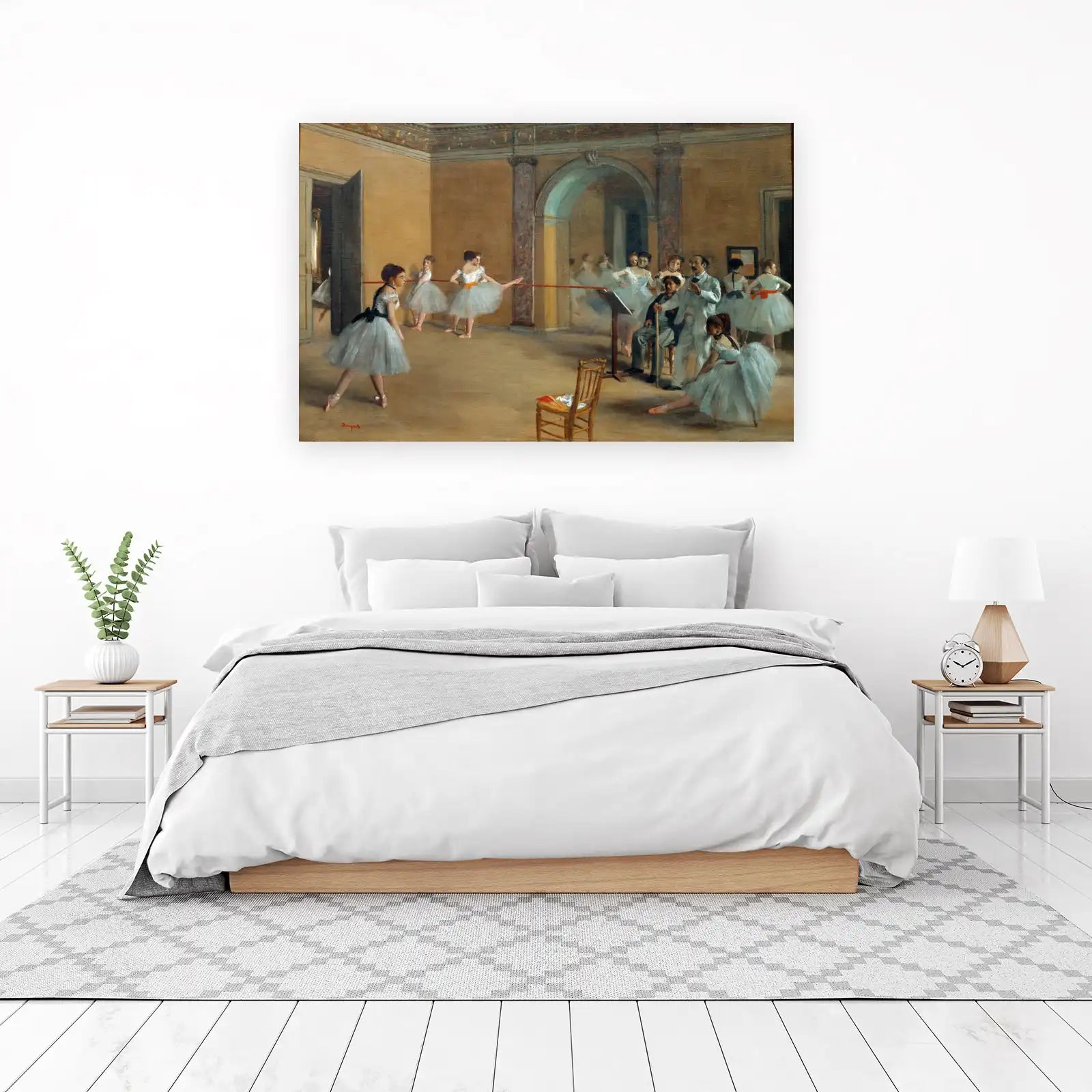 Degas Dancers Ballet Class Wall Art
