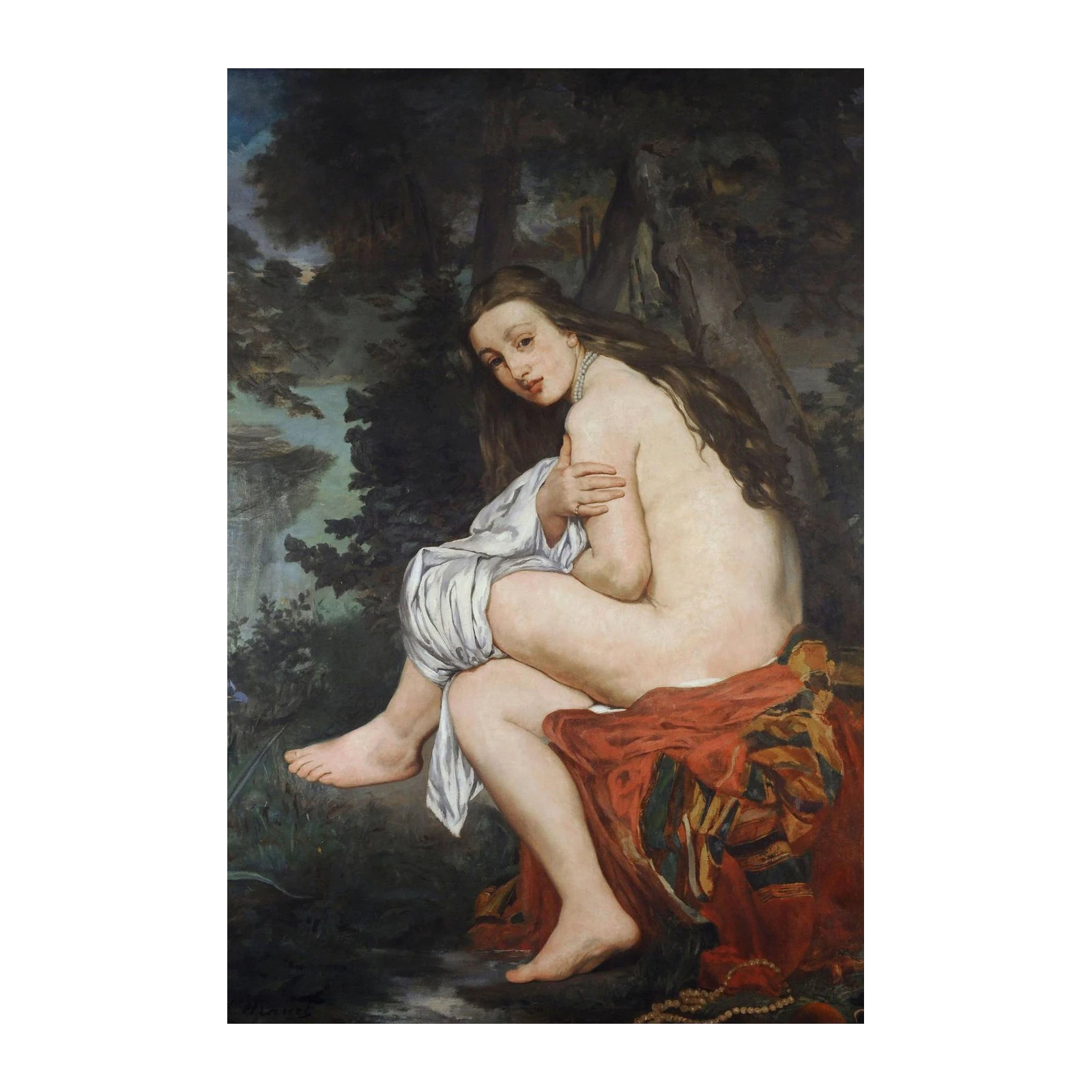 Sensual Nymph Serenity Wall Art